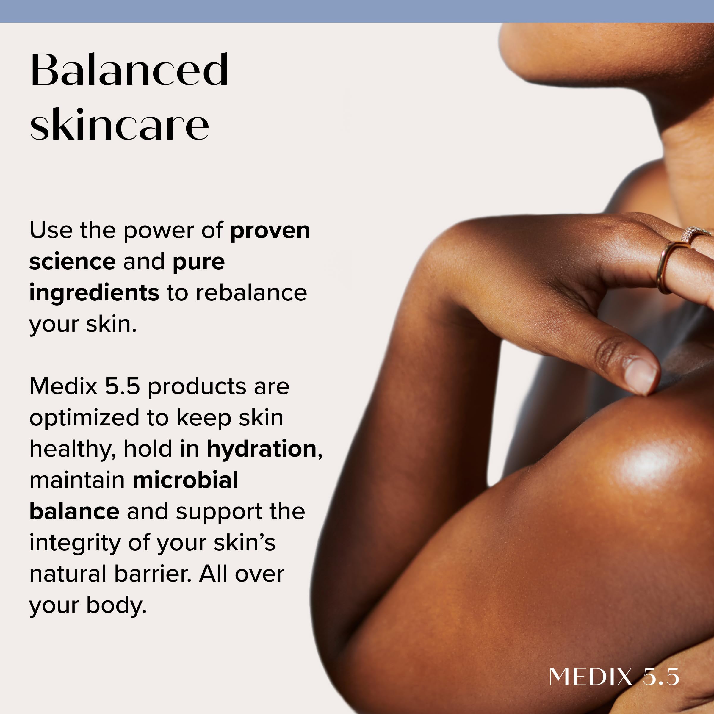 Medix 5.5 Glycolic Acid Body Wash & Face Wash with AHA + Lactic Acid for KP Bumps & Keratosis Pilaris | Coconut Oil Body Lotion & Cream | Exfoliating Skin Care Set for Smooth Skin | Perfect for Dry, Rough Skin & Body Acne Treatment
