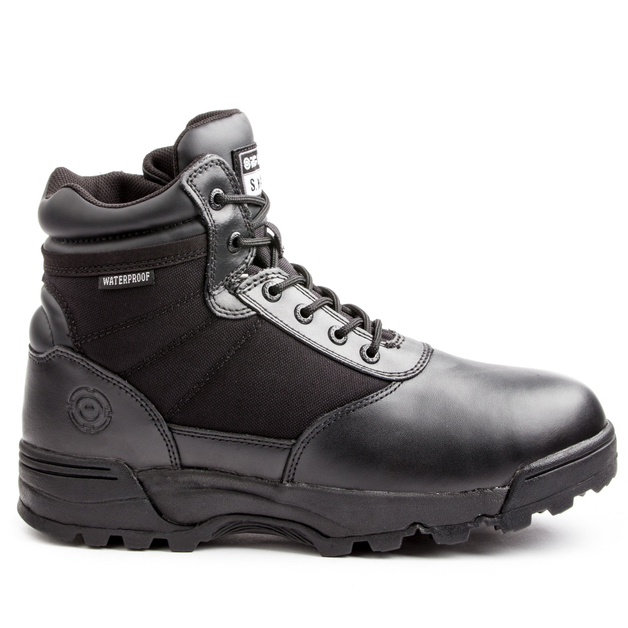 Original SWAT Classic 226101 Men's Size 6 Waterproof Composite Toe Work Boot with Side Zip - Durable Safety Footwear for Construction, Warehouse & Outdoor Work