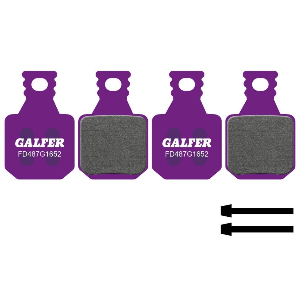 Galfer Brake Pads for Magura Marta MT5 & MT7 - High-Performance Disc Brake Pads for Mountain Bikes - Perfect for Trail Riding, Downhill & Enduro Cycling