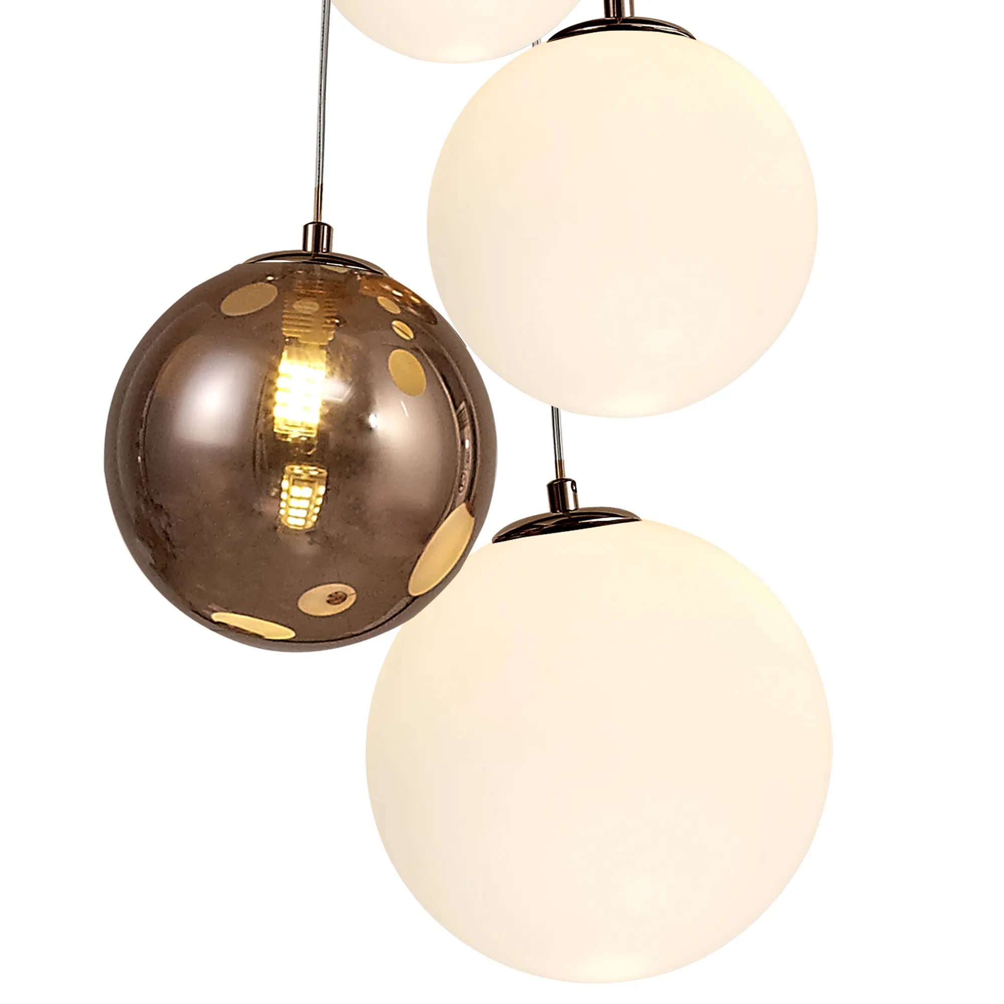 Modern Austin 5-Light Cluster Pendant with G9 Base - Elegant Ceiling Lighting for Dining Room, Kitchen Island, or Entryway