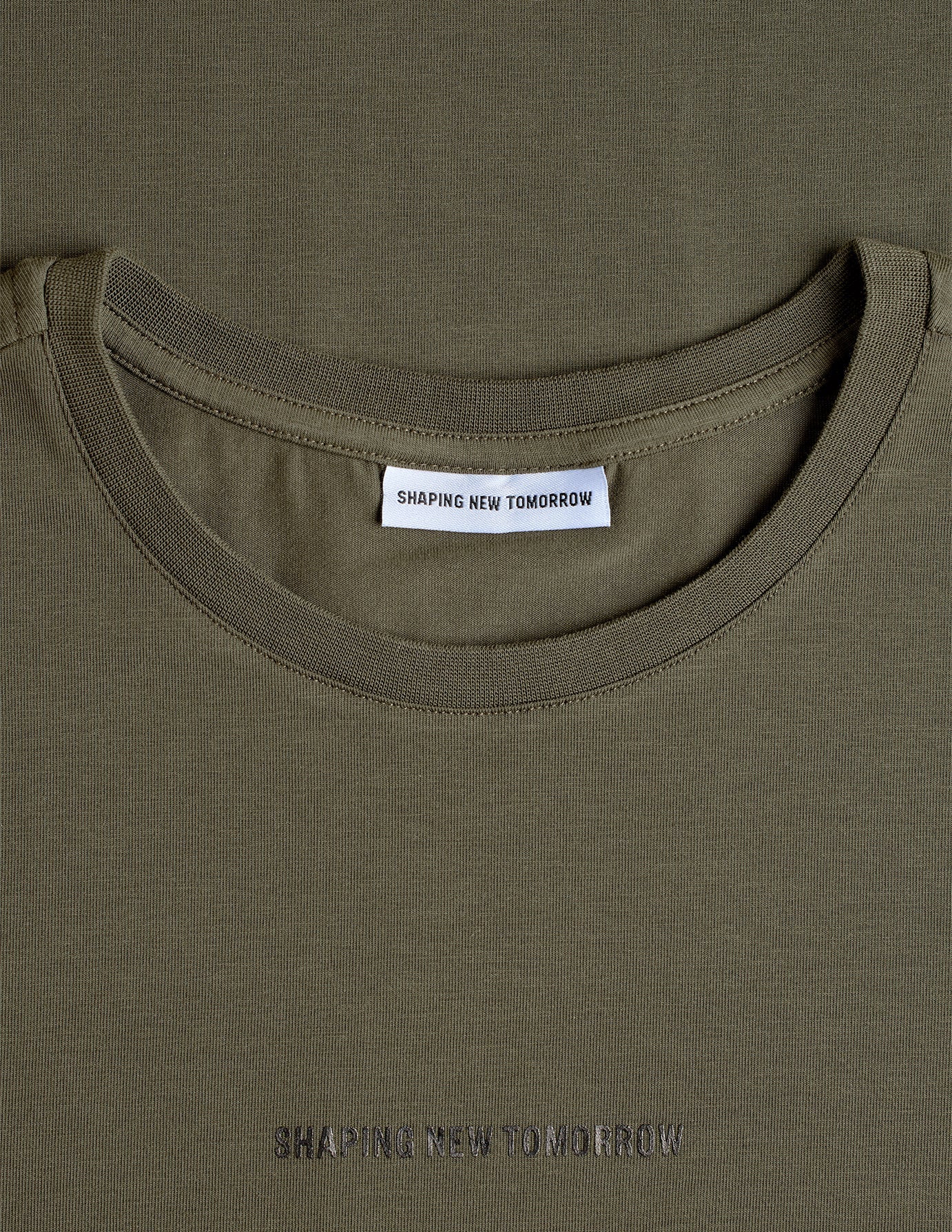 Premium Supima Cotton T-Shirt for Men - Soft & Breathable Autograph Nightfall Green - Perfect for Casual Wear, Gym & Everyday Comfort