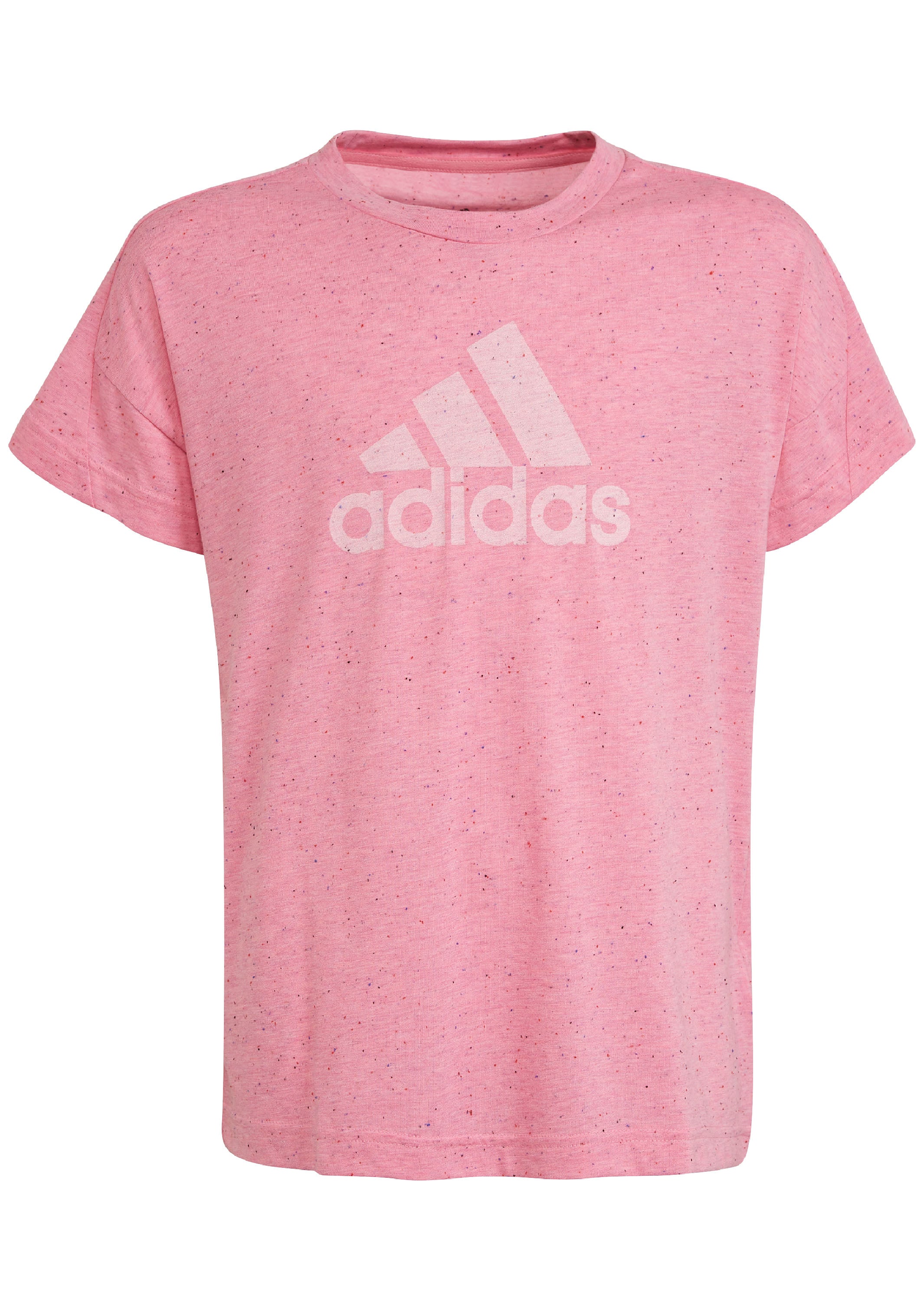 Adidas Girls' Future Icons Badge of Sport Tee - Comfortable Cotton T-Shirt for Active Kids - Perfect for School, Sports & Everyday Wear