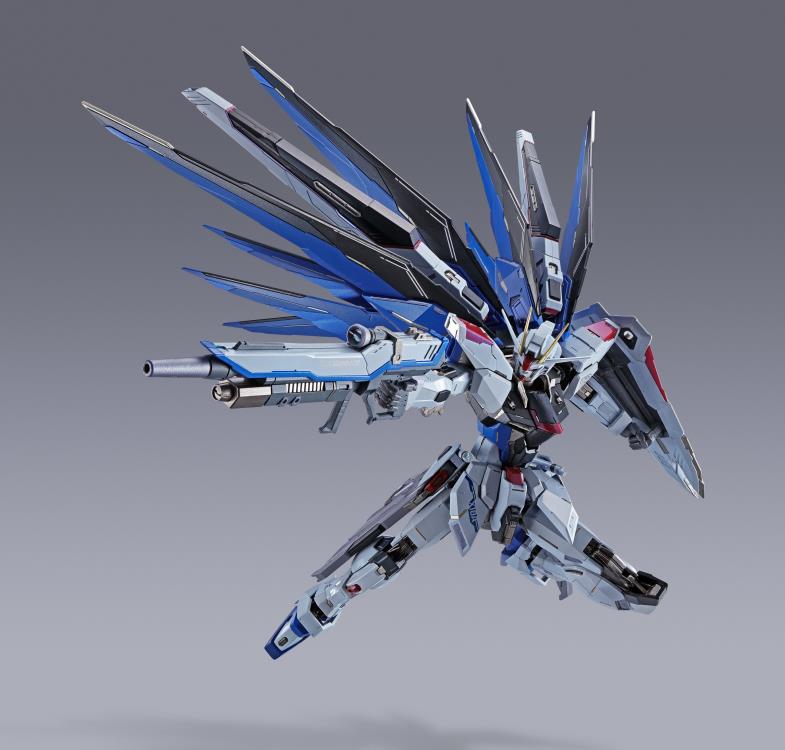 Bandai Metal Build Gundam Seed Freedom Gundam (Concept 2) Action Figure - High-Quality Collectible Model Kit for Anime Fans & Gundam Enthusiasts - Perfect for Display, Collection, and Role-Playing Scenes