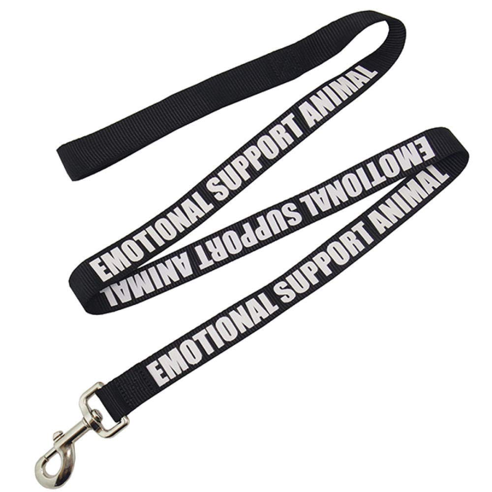 Yisatann Standard Dog Leash - Durable Support Animal Leash with Reflective Strip for Service Dogs | Perfect for Night Walks, Training & Outdoor Adventures