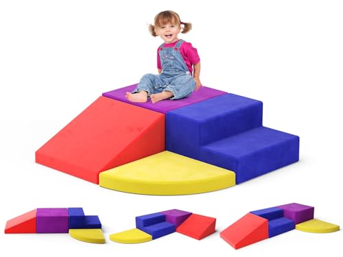 4pcs Suede Colorful