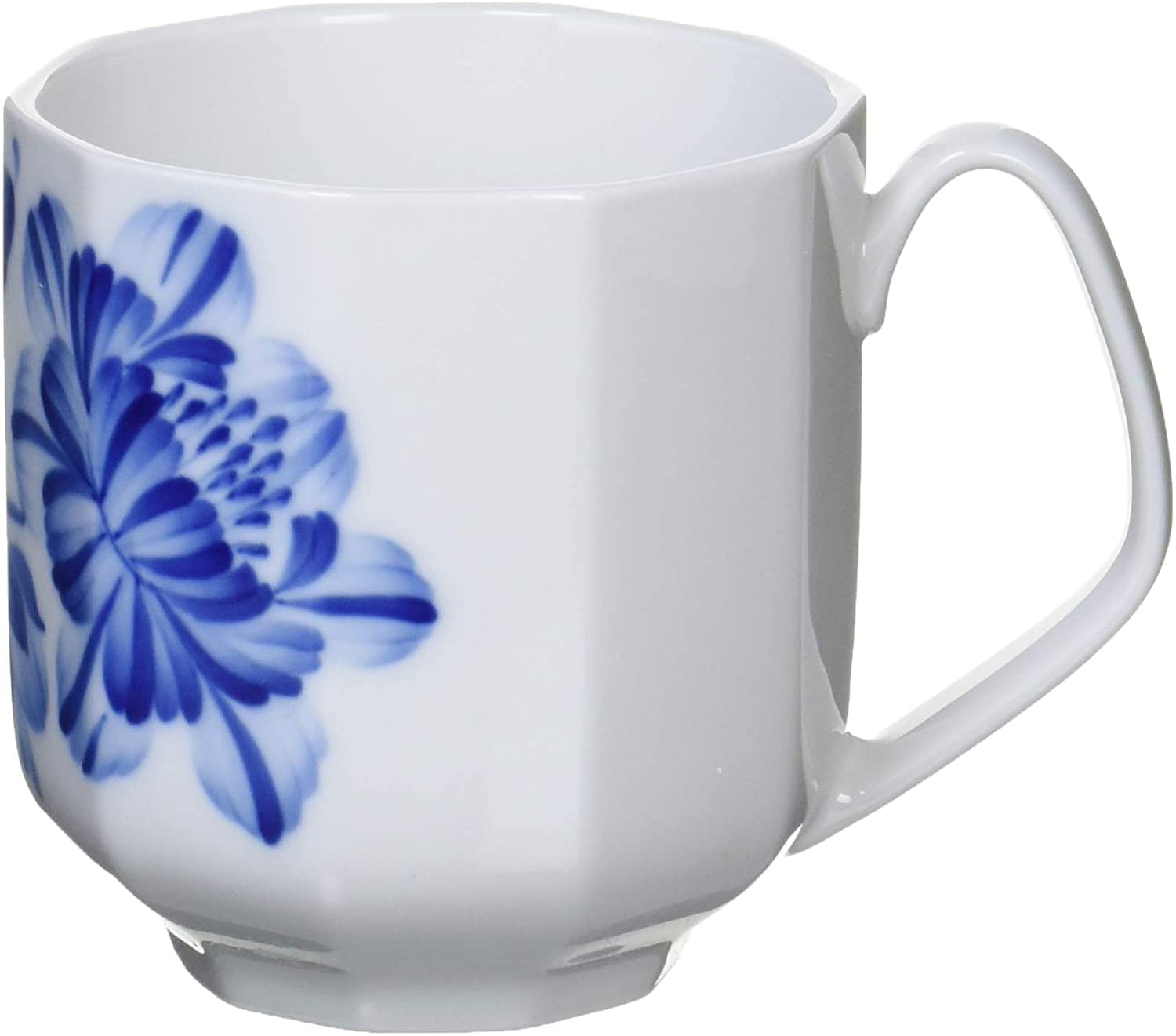 Royal Copenhagen Bromst Mug - 11.2 oz (330ml) Floral Camellia Design, Premium Porcelain Coffee Cup for Wedding Gifts, Bridal Shower, Anniversary & Home Decor