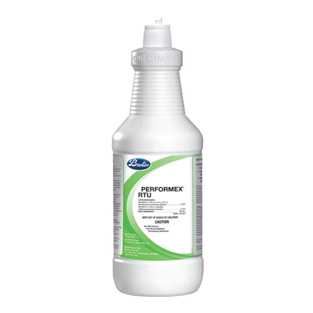 Brulin Performex One-Step Disinfectant Cleaner - 32oz Bottle (Pack of 12) | Hospital-Grade Disinfectant for Healthcare, Schools & Commercial Use