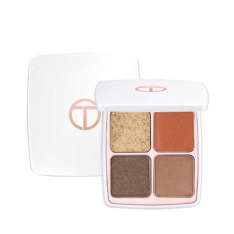 O.TWO.O 4-Color Morocco Eyeshadow Palette - Long Lasting Pigmented Makeup for Day & Night Looks, Party & Wedding Makeup Essentials