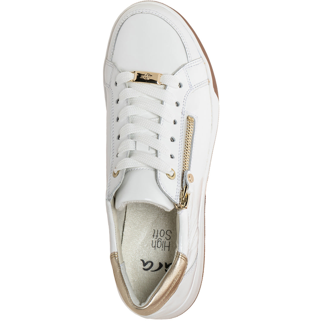 REI Low White Patent Leather Sneakers - Women's Fashion Casual Shoes for Walking, Work & Everyday Wear