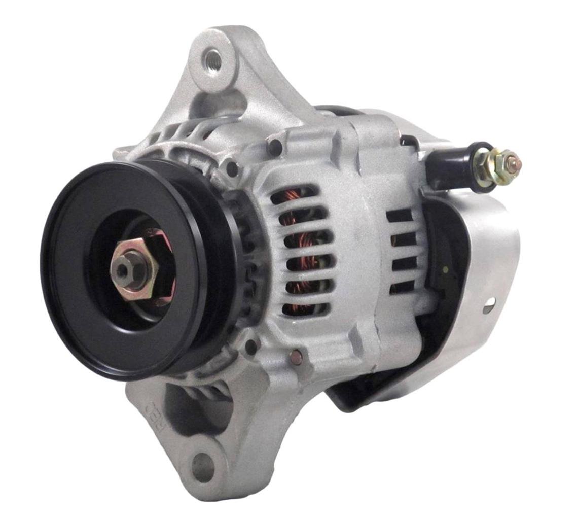 RAREELECTRICAL New Chevy Mini Alternator - Compatible with Denso Street Rod Race 93mm 60Amp 3-Wire - High Performance Replacement for Classic Cars & Hot Rods - Perfect for Racing, Custom Builds & Automotive Upgrades