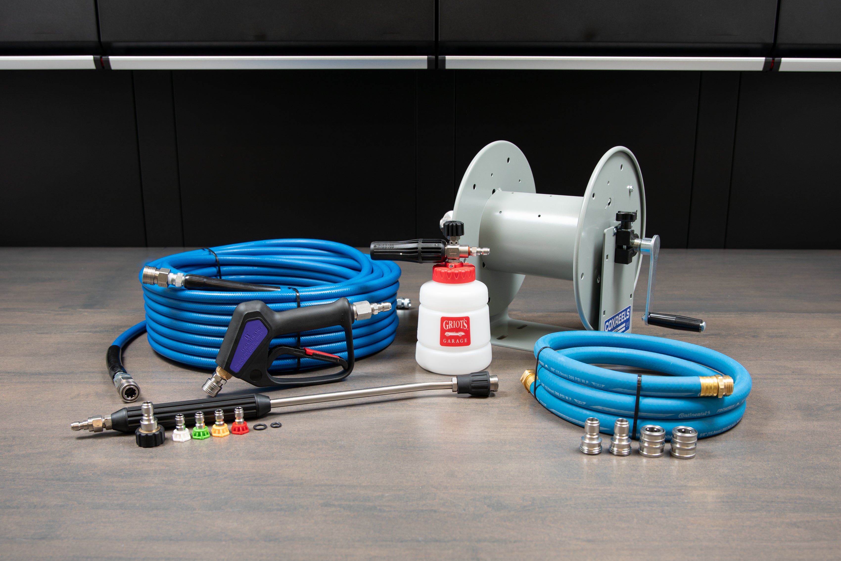 AR Blue Clean Wall Mount Accessory Kit for Pressure Washers - Perfect for Home, Garage & Outdoor Cleaning Tasks