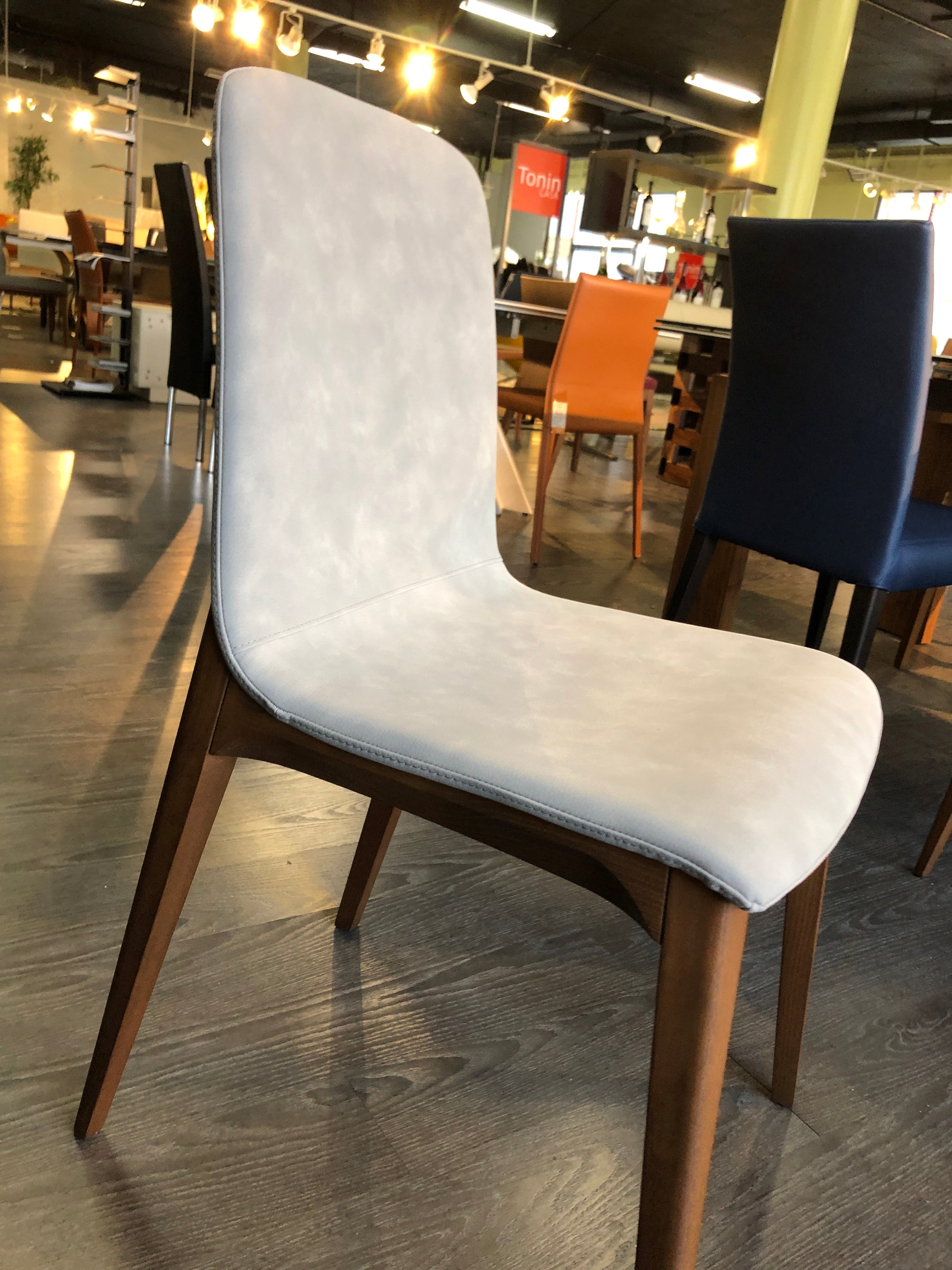 BUSETTO Italian S059 Side Chair - Modern Dining Chair for Kitchen, Restaurant & Office - Handcrafted in Italy