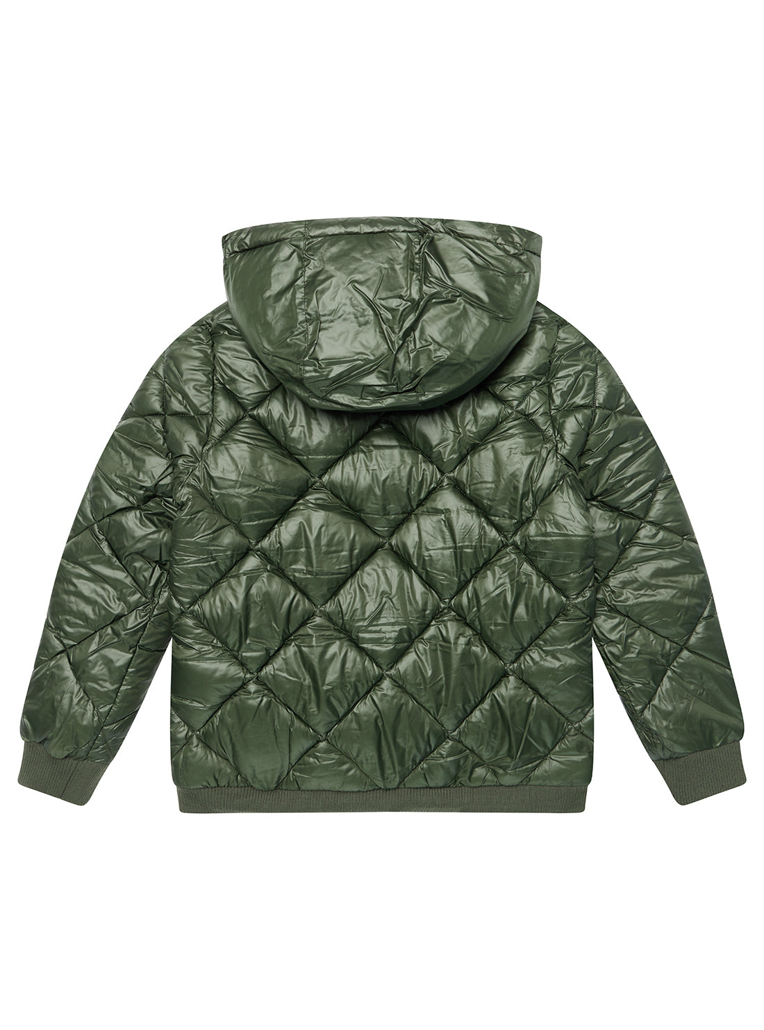Men's Green Hooded Bomber Jacket - Lightweight Windbreaker for Teens & Adults (Size 7-16) - Perfect for Outdoor Activities, Casual Wear & Street Style Fashion