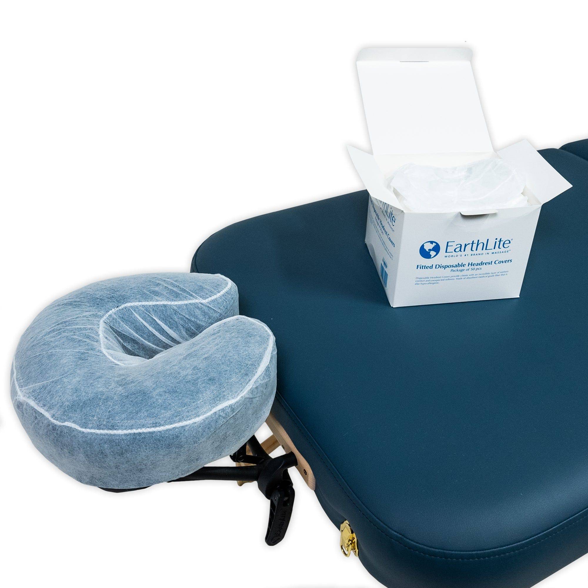 Disposable Fitted Face Pillow Covers - Soft Hypoallergenic Pillow Protectors for Travel, Home & Spa Use