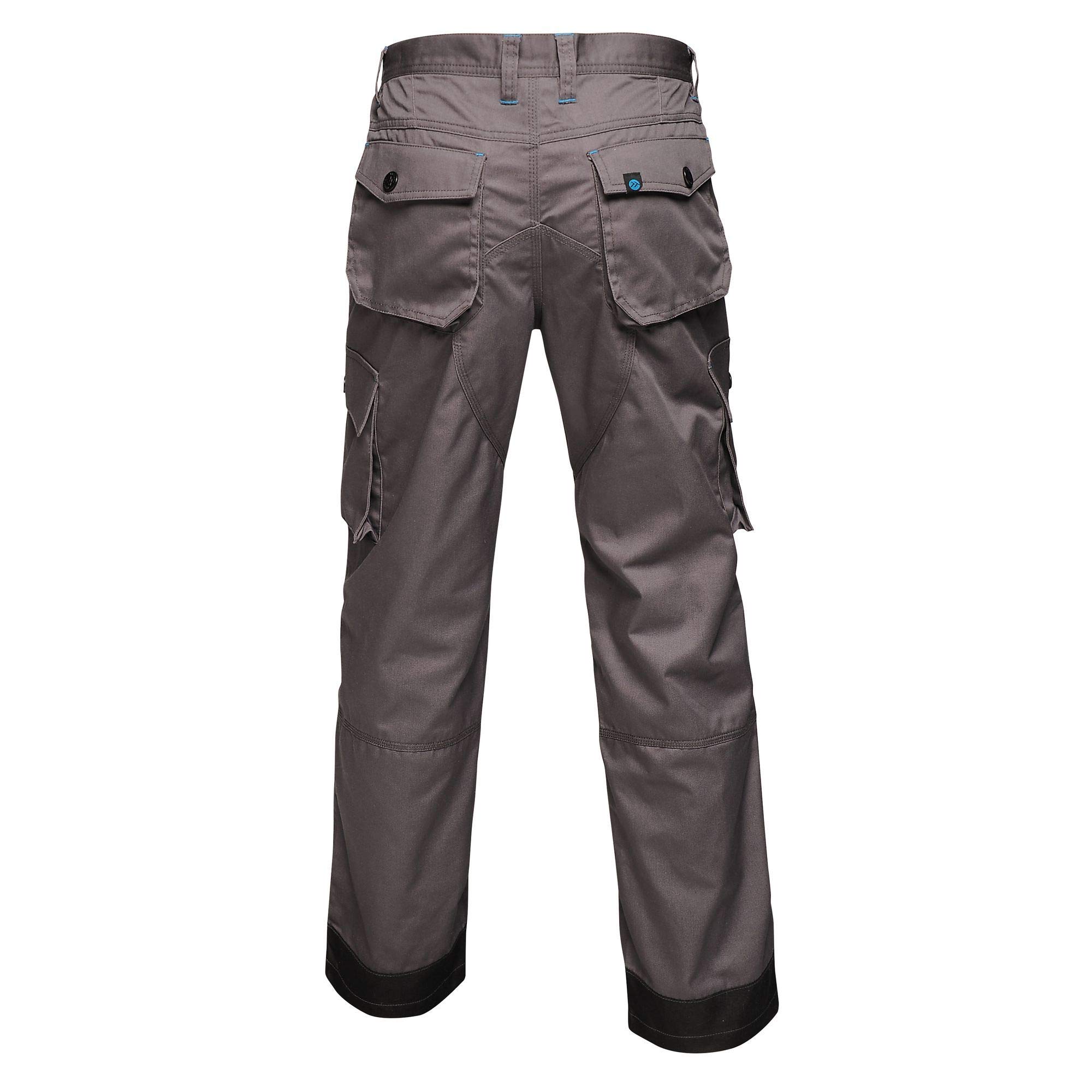 Regatta Tactical Threads Heroic Worker Trousers 34 Inch Iron - Durable Work Pants for Construction, Outdoor Labor & Tactical Use