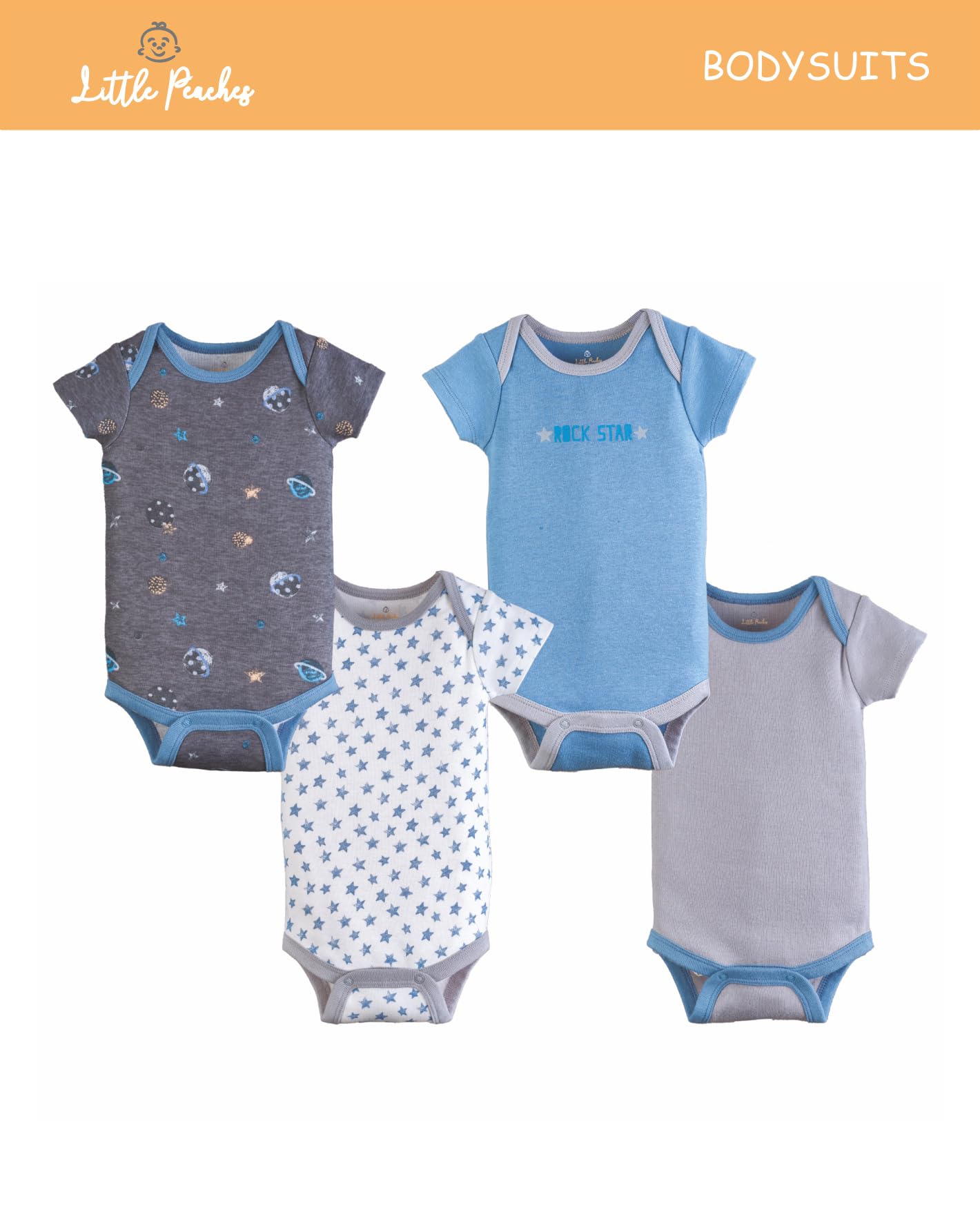 Newborn Baby Clothes Gift Set for Girls & Boys 0-3 Months - Soft Cotton Layette Outfits with Matching Accessories | Perfect for Baby Showers, Hospital Photos & First Outings