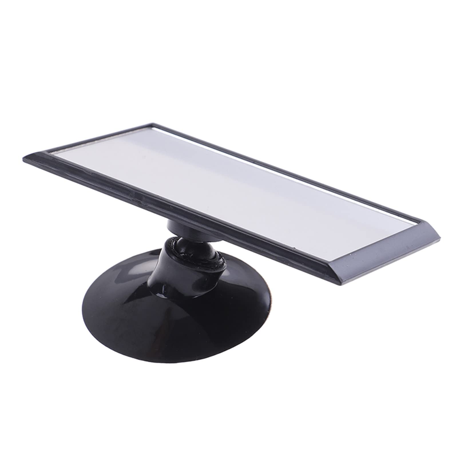 Universal Black Car Rear View Baby Safety Mirror - Easy Fit Suction Cup Design for Child & Infant - Perfect for Back Seat Monitoring While Driving (Color: Black)
