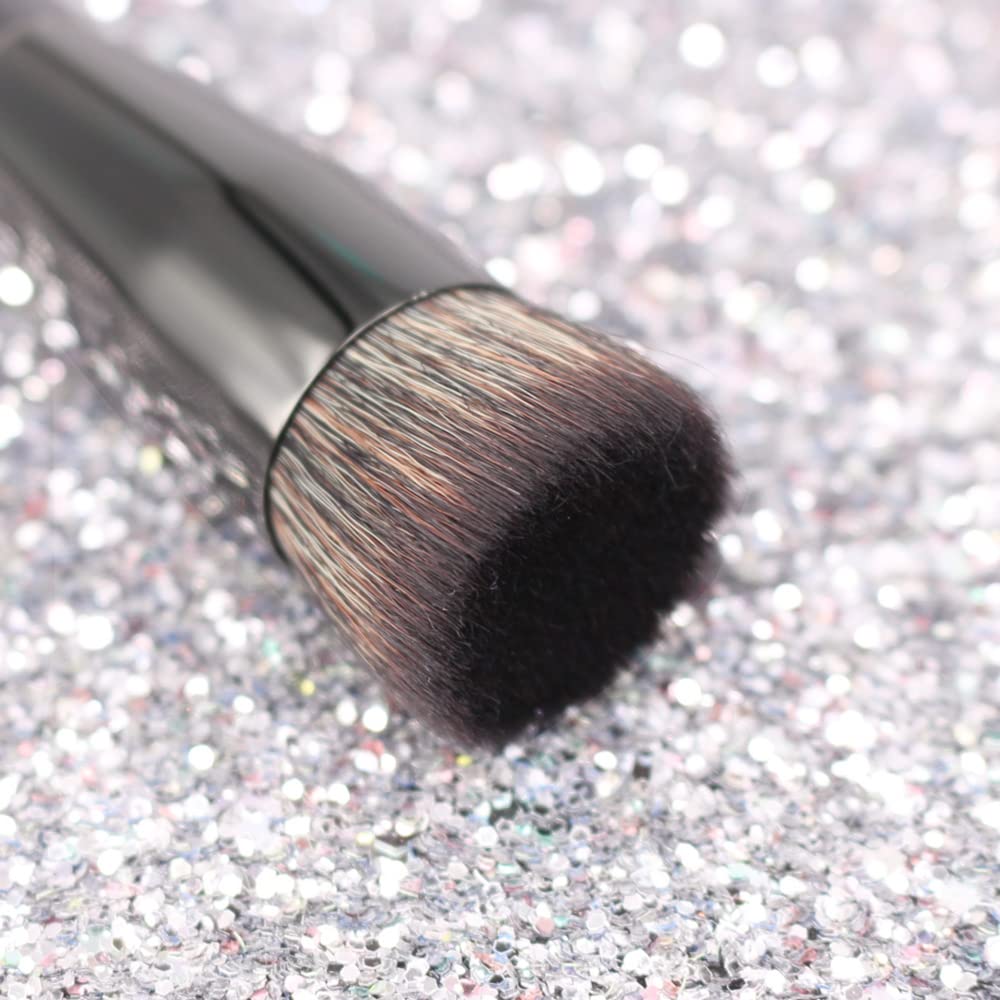 Vela.Yue Liquid Foundation Brush - Professional Makeup Brush for Cream, Liquid & Base Blending - Soft Buffing Beauty Tool for Flawless Makeup Application - Perfect for Everyday Use & Professional Makeup Artists