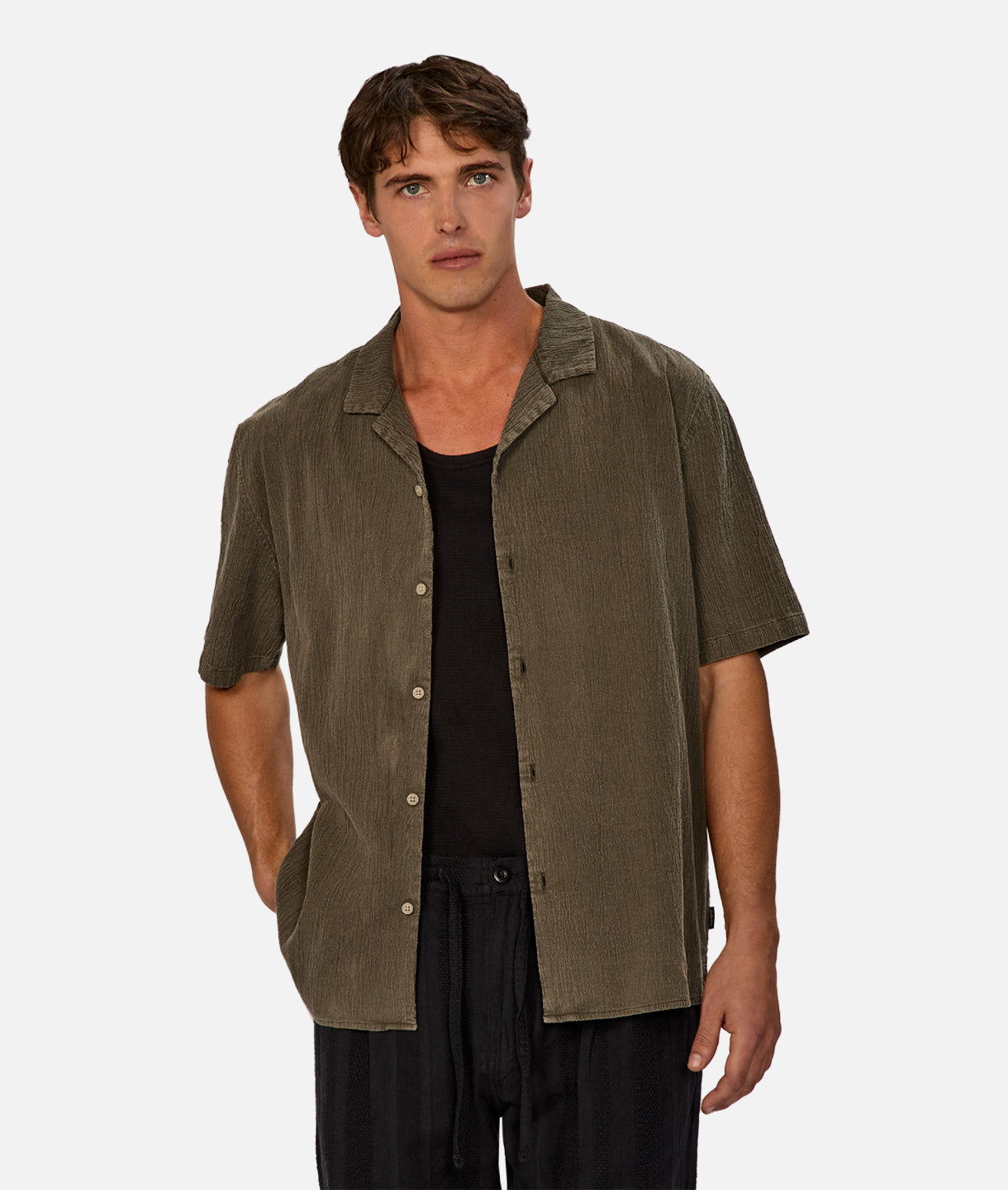 Premium Washed Magna Short Sleeve Shirt - Soft Cotton Casual Top for Men | Perfect for Outdoor Adventures, Jungle Trips & Summer Travel