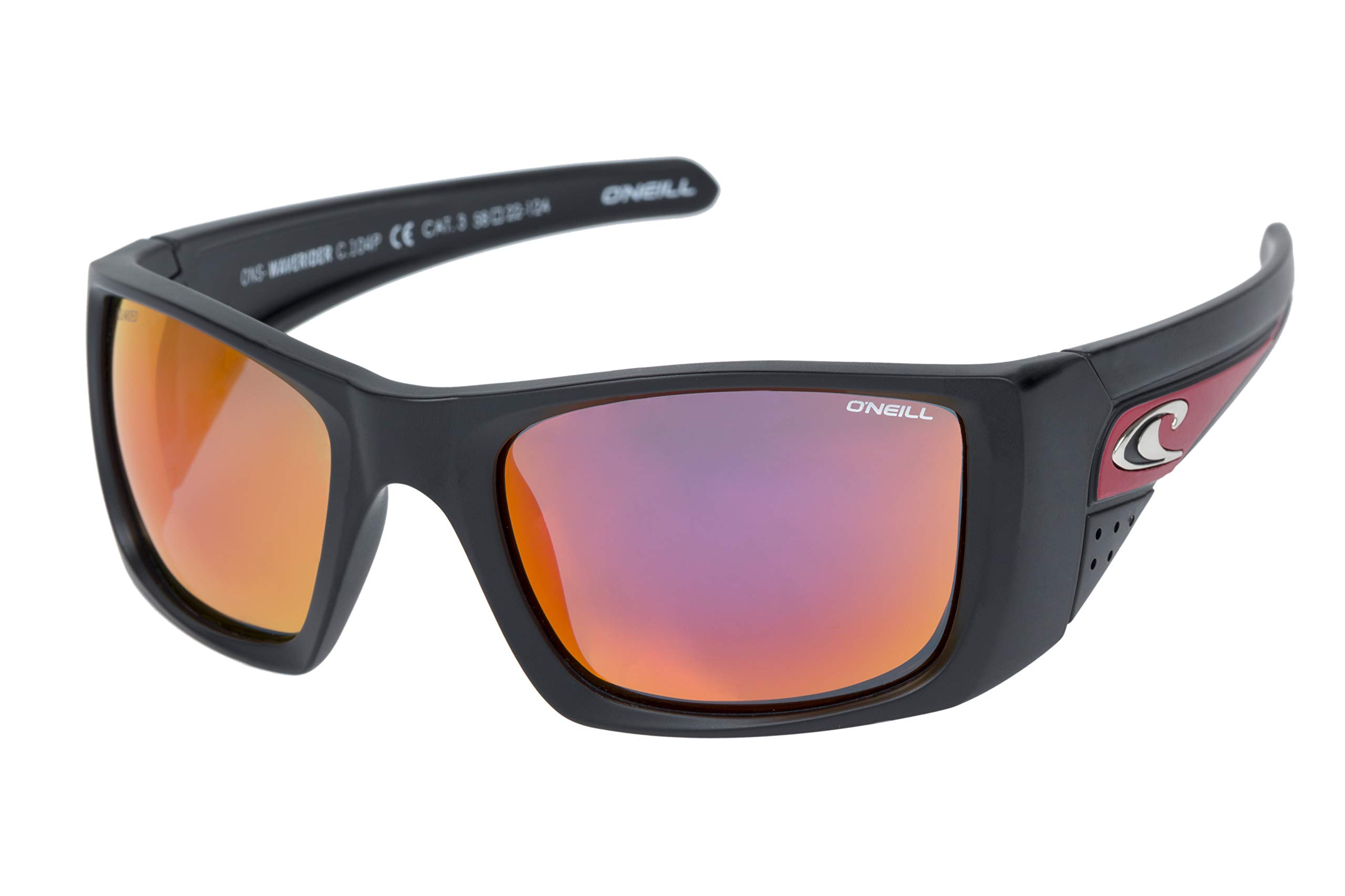 O'NEILL Waverider Wrap Sunglasses for Men & Women - UV Protection Polarized Sports Sunglasses for Surfing, Cycling, Running & Outdoor Activities