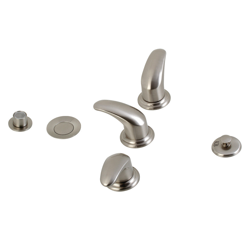 Kingston Brass KB320LL Bidet Faucet - Chrome Plated Brass Construction for Bathroom Sink & Bidet Use - Perfect for Modern Toilet Upgrades & Hygienic Cleaning