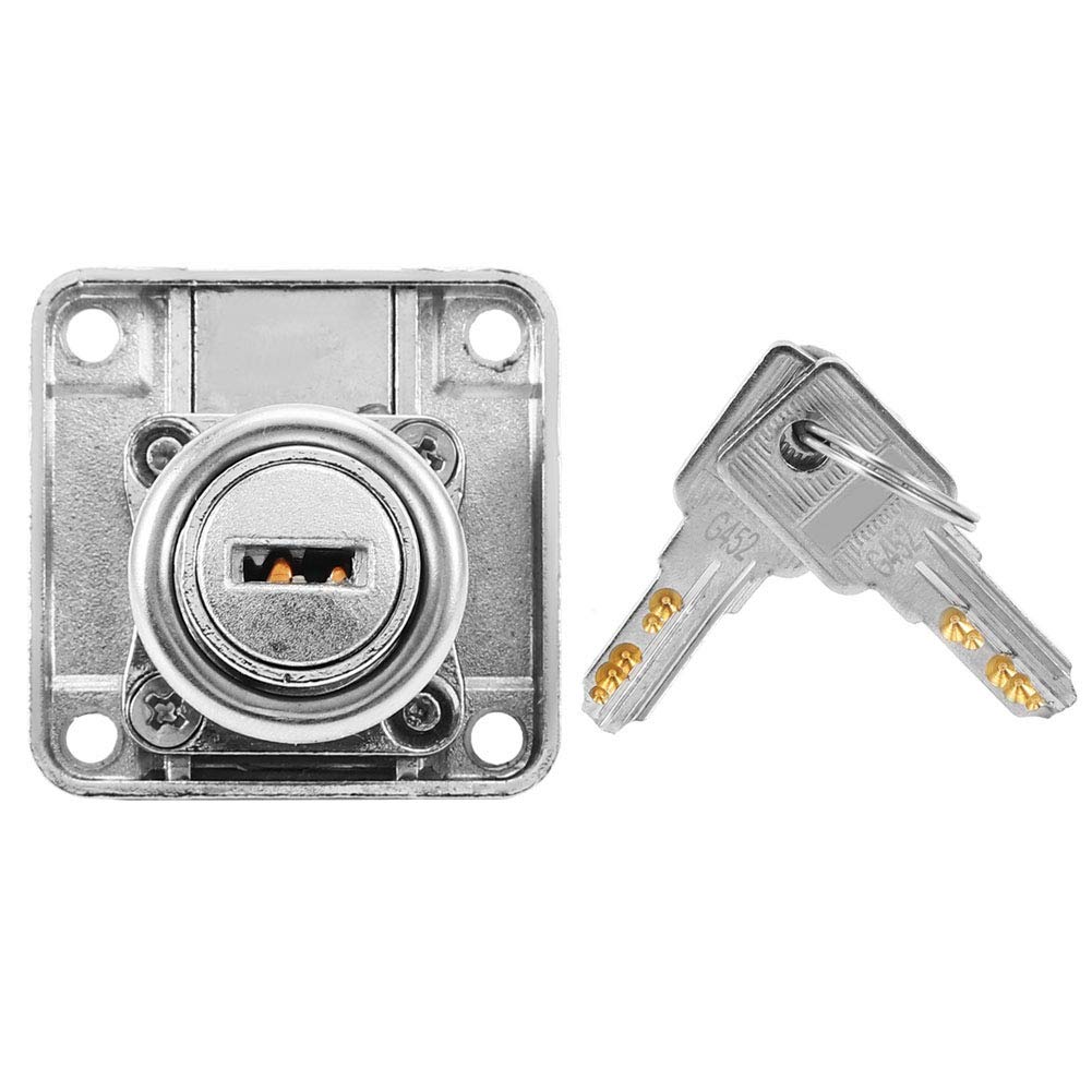 **Sturdy Cabinet Lock - Anti-Rust Drawer & Door Locks for Security - Theft-Proof File Cabinet & Jewelry Box Lock - Office & Household Supplies (01) - Perfect for Home, Office & Storage Safety**