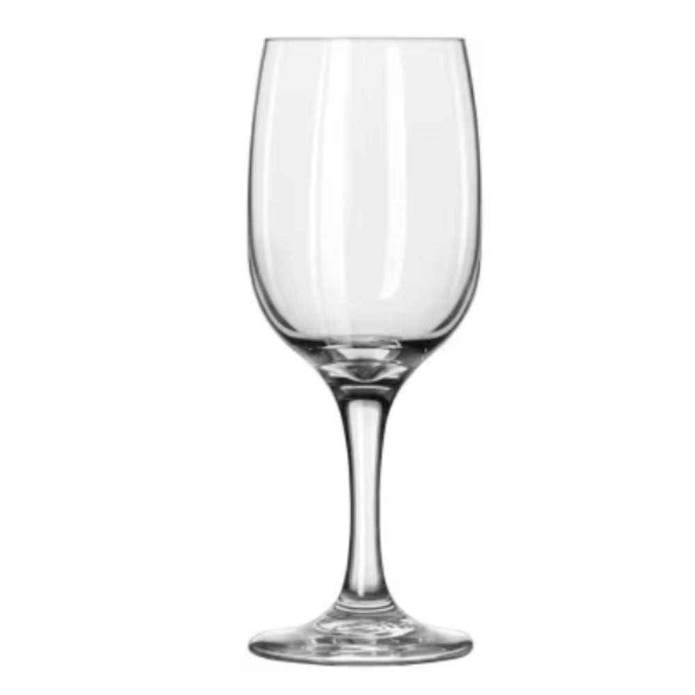 Libbey Embassy 8.75 Oz Wine Glasses - Set of 24 Crystal Clear Stemware for Red & White Wine - Perfect for Restaurants, Bars, Weddings & Dinner Parties