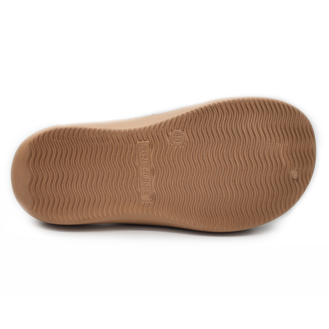 Archline Rebound Orthotic Slides - Comfortable Recovery Sandals for Plantar Fasciitis & Foot Pain Relief - Perfect for Post-Surgery, Injury Recovery & Everyday Support