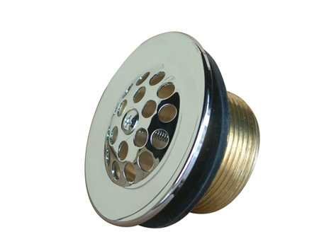 Premium Chrome Bath Tub Drain Strainer & Grid - Heavy Duty Hair Catcher for Clog Prevention - Ideal for Bathrooms, Showers, and Sinks