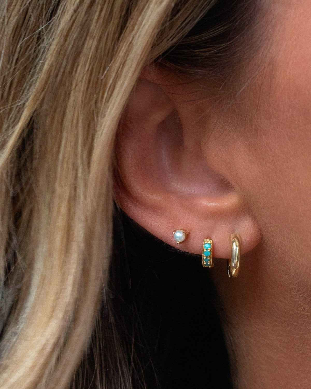 Margo Mini Hoops - Small Gold Hoop Earrings for Women, 14K Gold Plated Tiny Hoop Earrings, Minimalist Dainty Everyday Hoops for Cartilage, Helix, Lobe Piercing | Perfect for Work, Date Night & Casual Wear