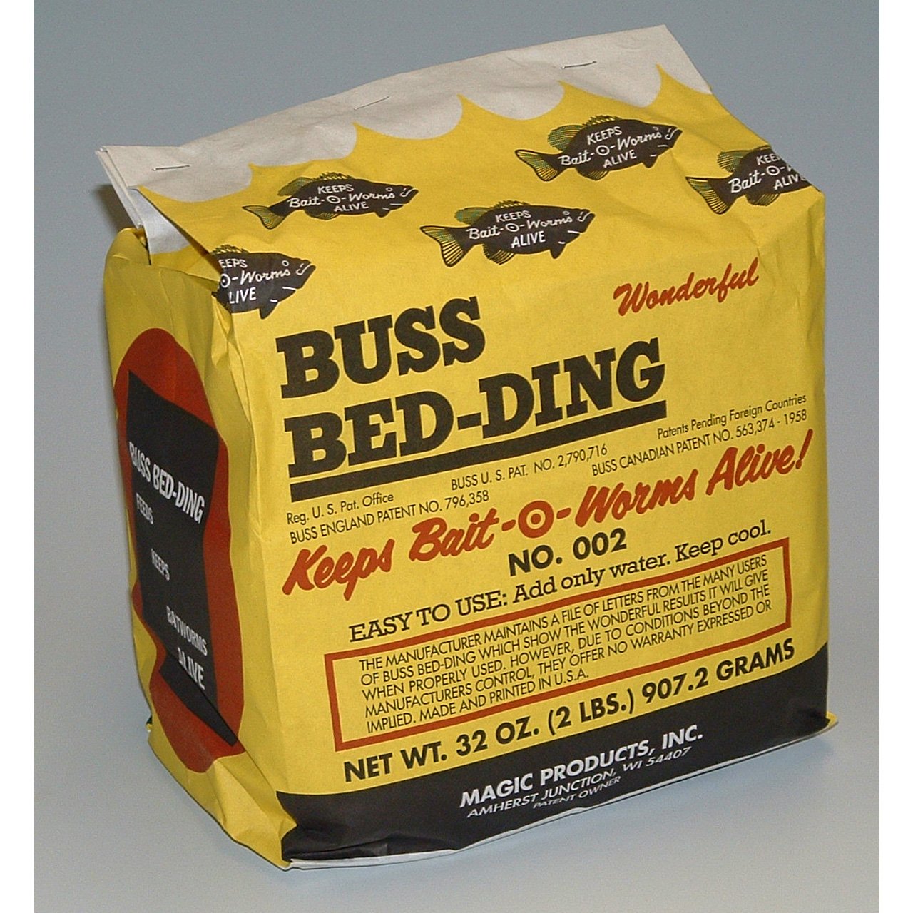 25 Pound Box of Buss/Magic Products Bedding - Premium Quality for Small Animals, Hamsters, Rabbits & Guinea Pigs - Perfect for Cages, Hutches & Pet Bedding