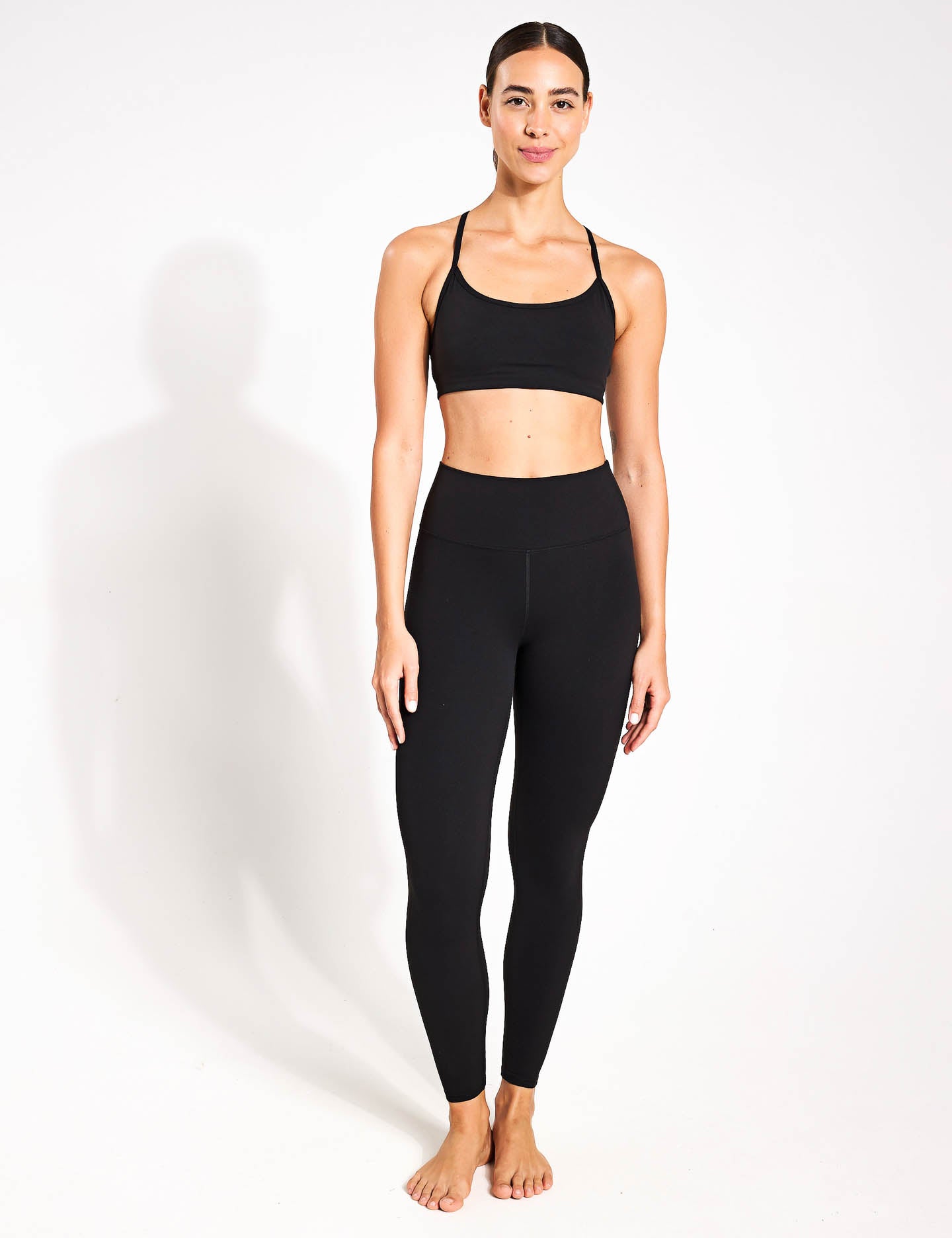 AllTheFeels High Waist Yoga Leggings for Women - Black - Perfect for Yoga, Gym, Running & Everyday Comfort