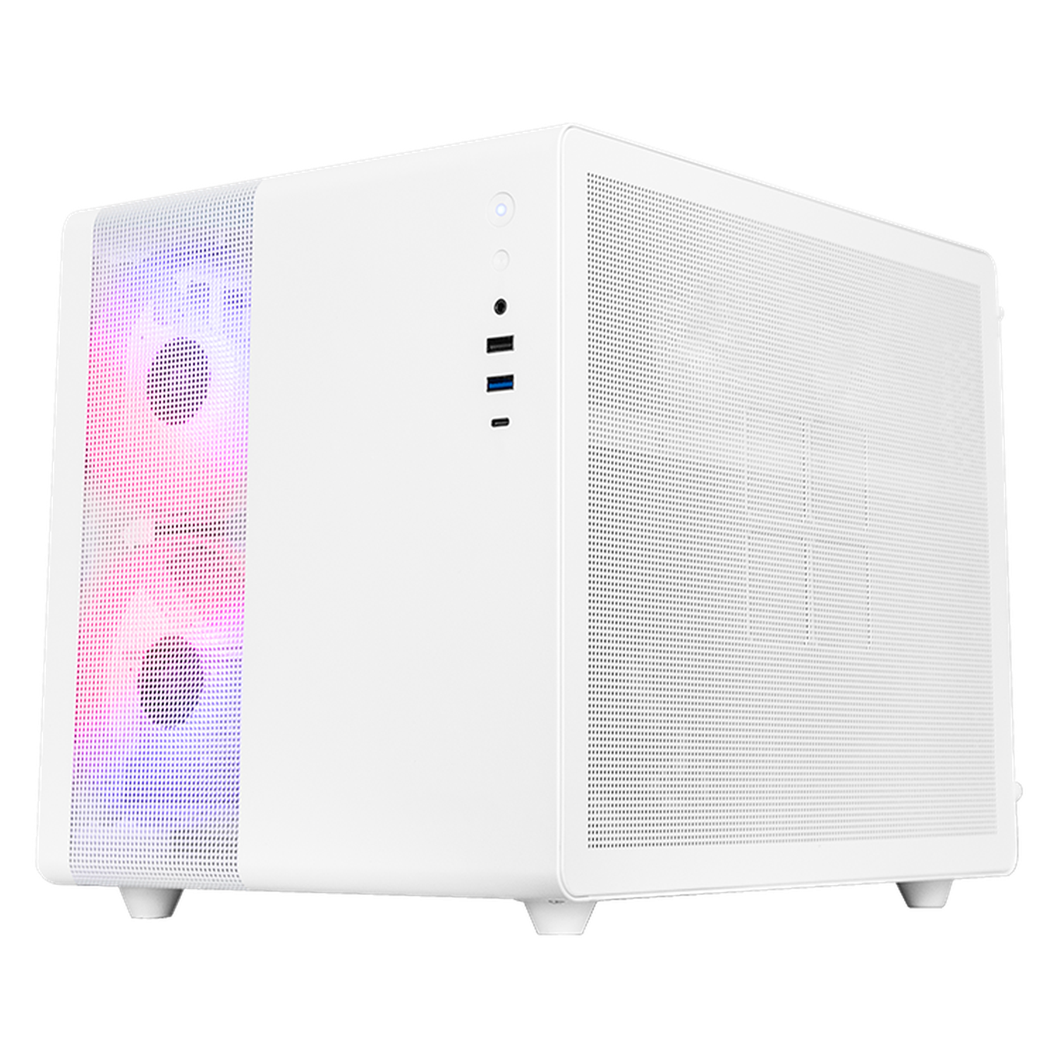 Xtreme PC Gaming Desktop - NVIDIA GeForce RTX 4060, AMD Ryzen 5 5600X, 32GB RAM, 1TB SSD, WiFi, Mini Tower (White) - Perfect for 4K Gaming, Streaming & Content Creation