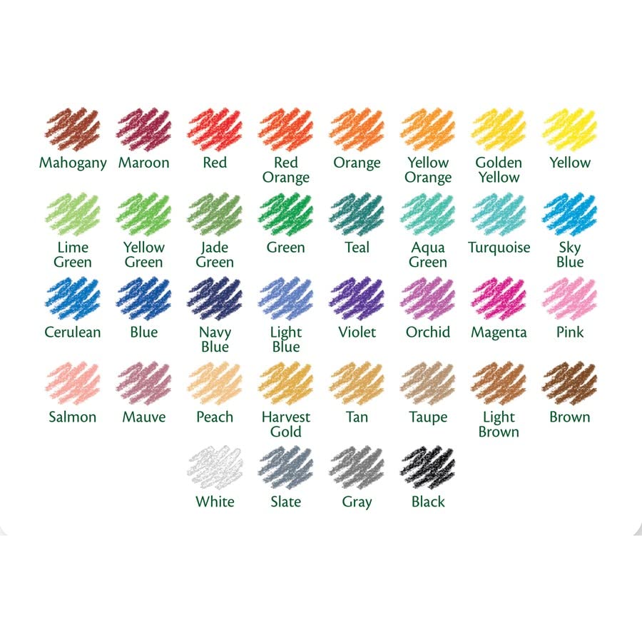 Vibrant 36-Colored Pencil Set for Adult Coloring Books - Premium Art Supplies with Free Sharpener - Perfect for Artists, Students & Relaxation Therapy
