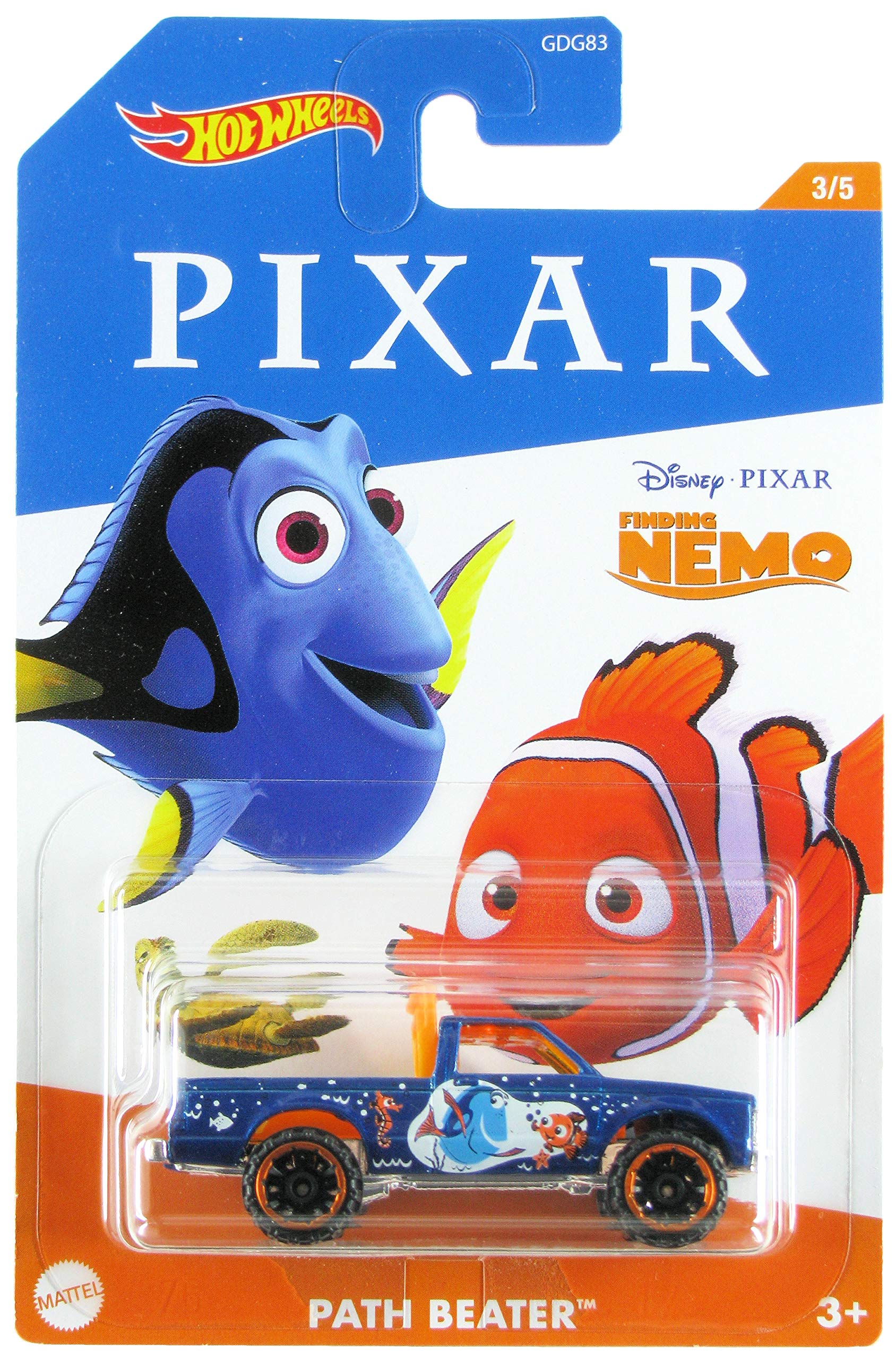 Hot Wheels 2020 Disney Pixar 5-Pack Die-Cast Cars Set - Toy Story, Monster's Inc, Finding Nemo, The Incredibles & Cars - Collectible Toys for Kids & Adults, Perfect for Playtime, Display & Gifting