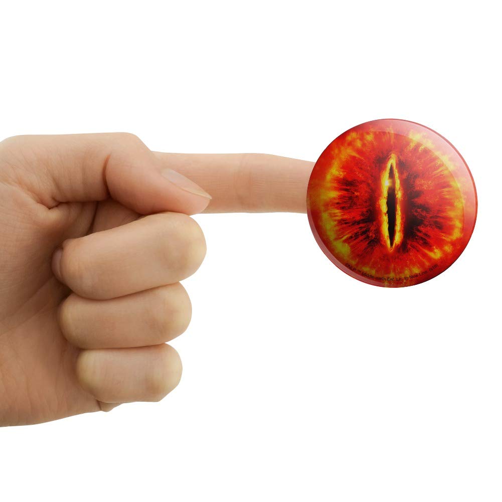 The Lord of The Rings Eye of Sauron Puffy Bubble Dome Stickers - 50pcs 3D Scrapbooking Supplies for DIY Crafts, Journals, Cards, and Albums - Perfect for LOTR Fans and Collectors