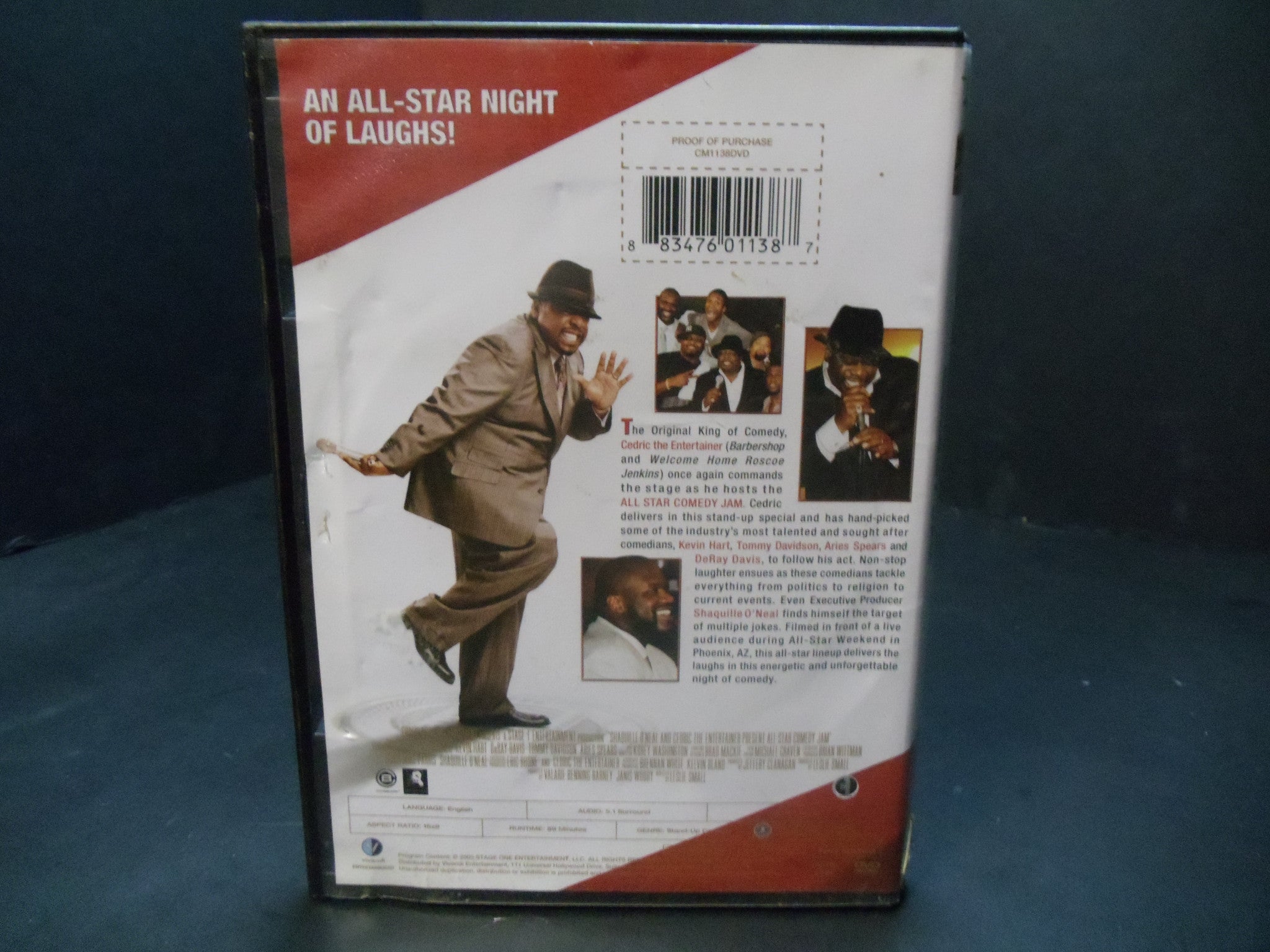 All Star Comedy Jam (DVD, 2009) - Hilarious Stand-Up Comedy Special | Perfect for Parties & Movie Nights