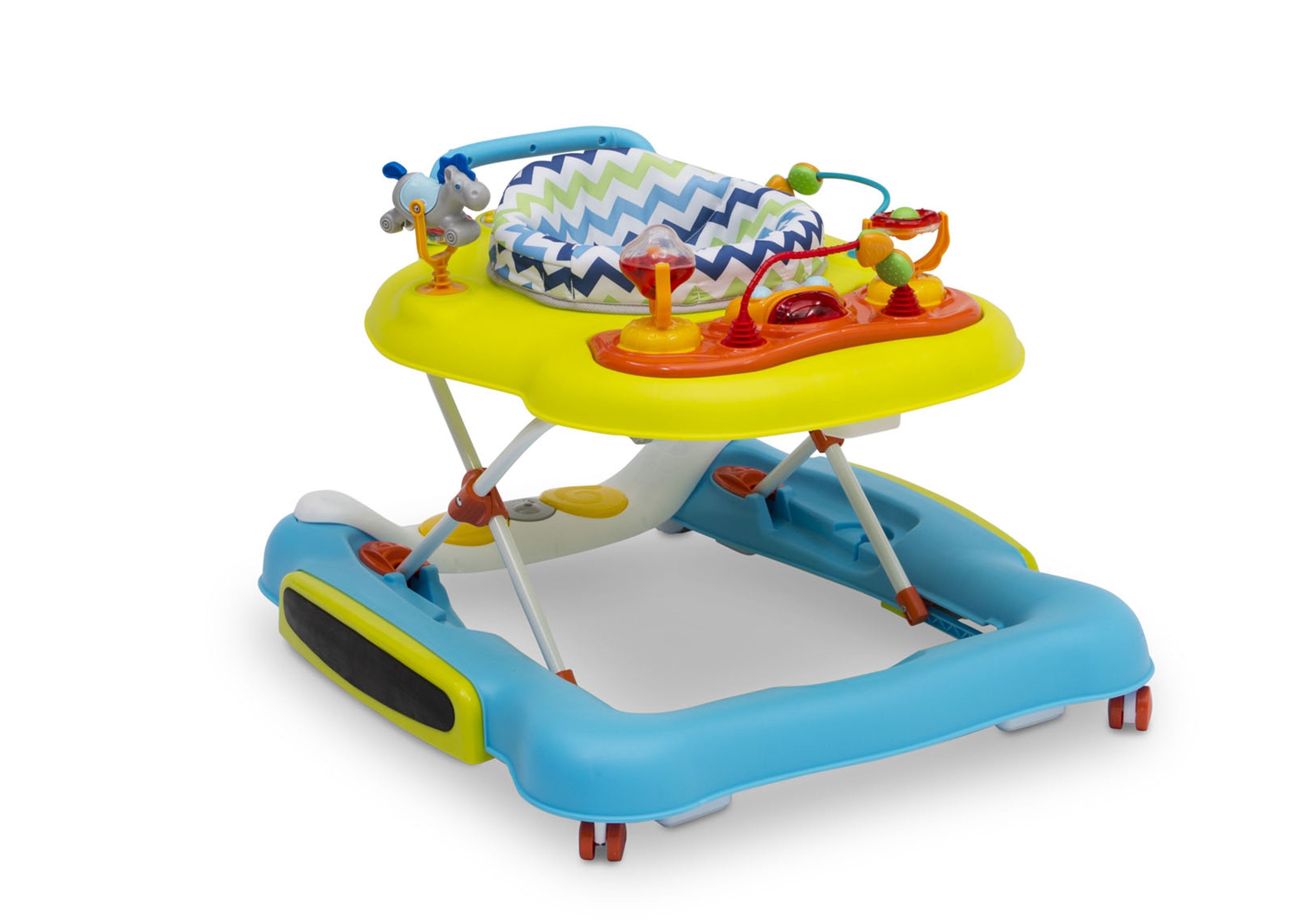 4 in 1 Discover & Play Musical Baby Walker - Interactive Learning Toy with Lights & Sounds for Toddlers 6-12 Months - Perfect for Early Development & First Steps