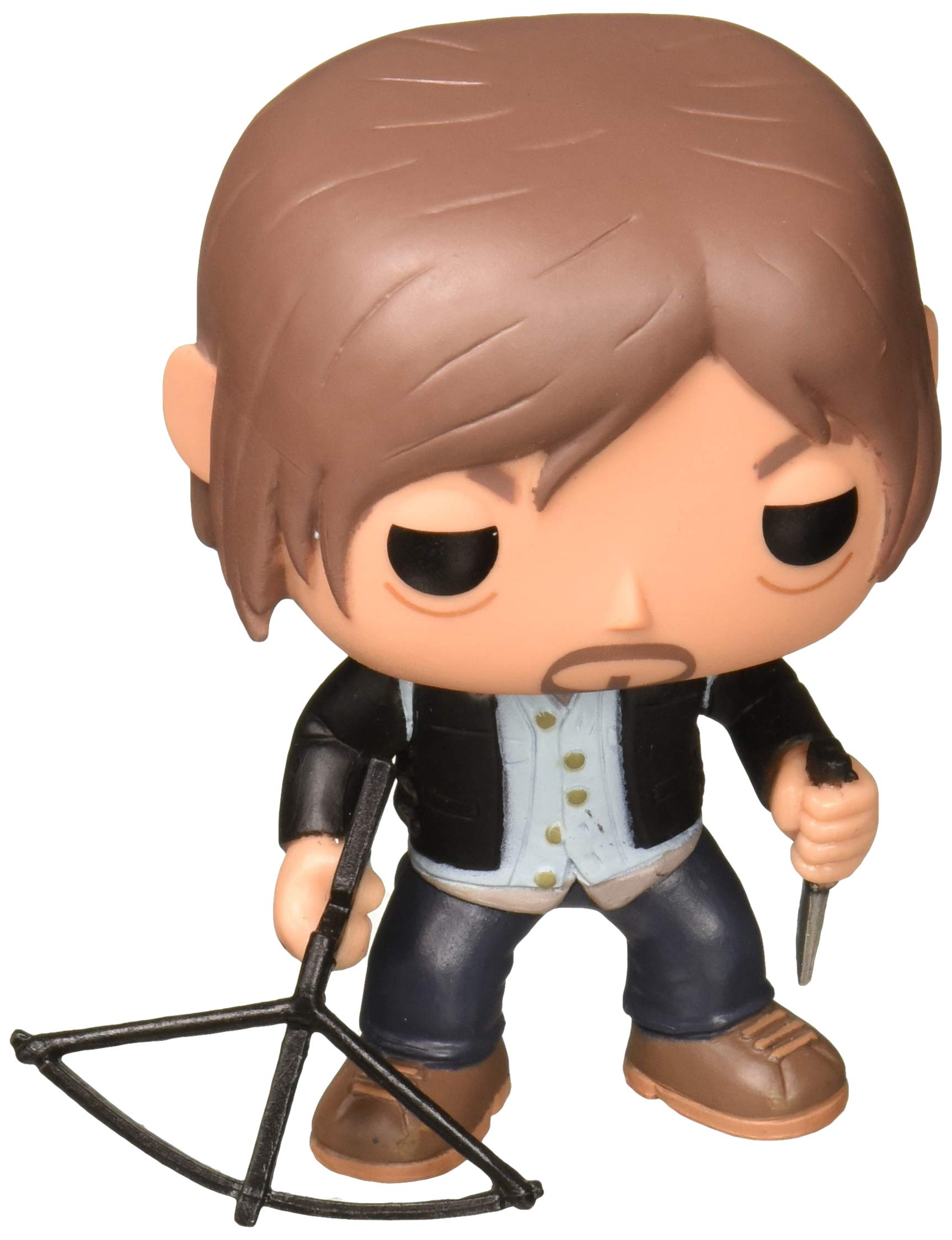 Funko Pop! The Walking Dead: Biker Daryl Vinyl Figure - Collectible TV Show Merchandise for Fans & Gift Ideas - Perfect for Display Shelves, Office Decor, and Pop Culture Collections