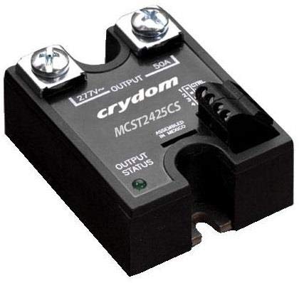 MCSS1225EM Solid State Relay 30mA 32V DC Input 25A 140V AC Output 5-Pin - Perfect for Industrial Automation, HVAC Systems, and Electrical Control Panels