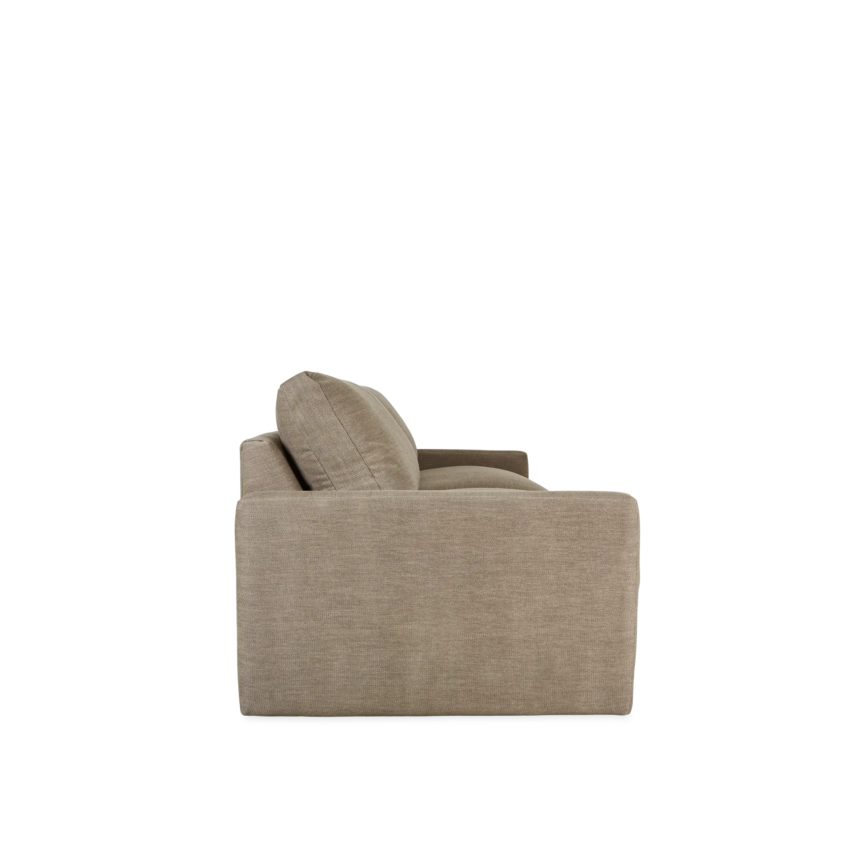 Santa Monica Sofa - Modern Comfortable Sectional Couch for Living Room, Lounge & Family Room - Soft Fabric Upholstery with Sturdy Frame