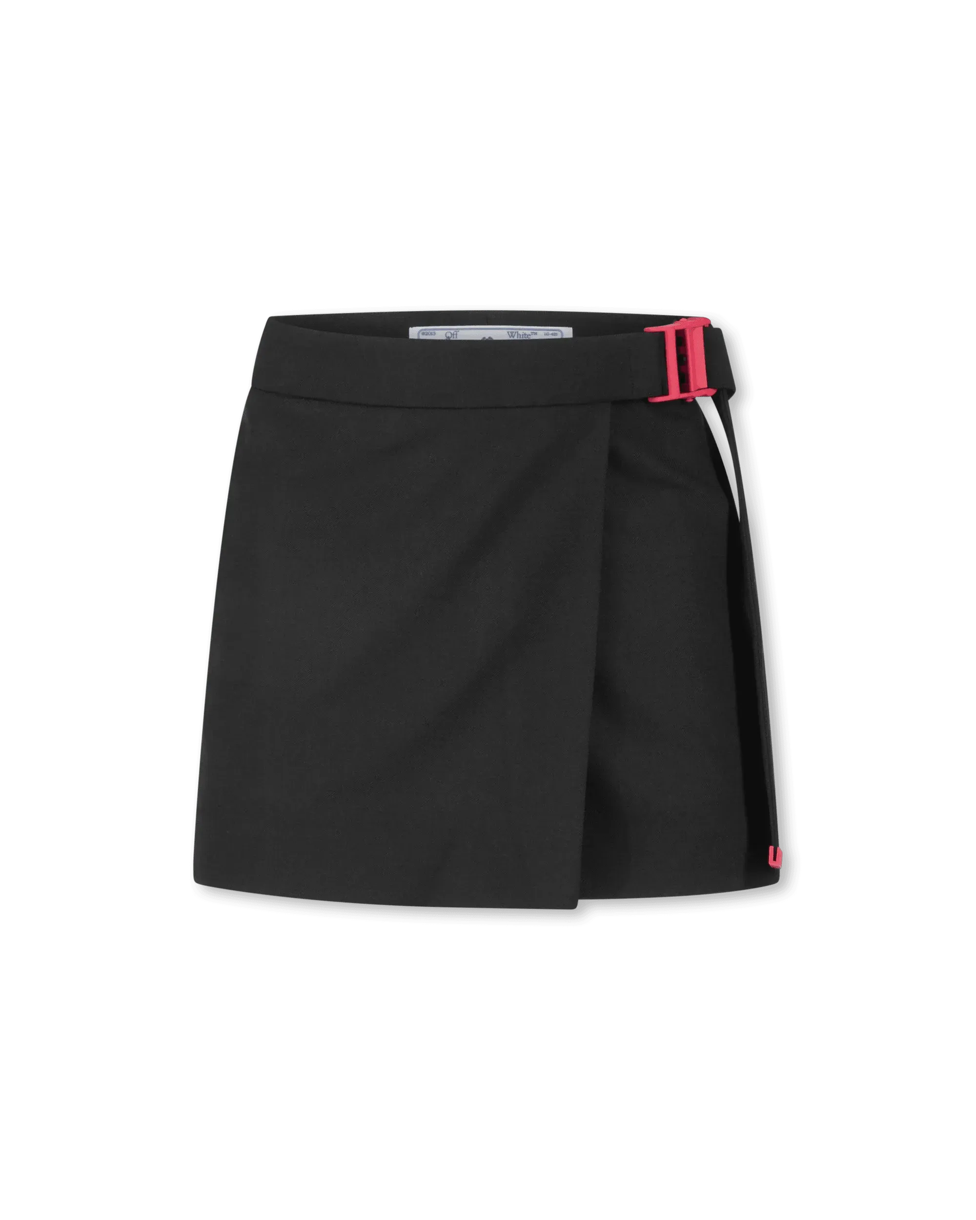 Asymmetric Belted Mini Skirt for Women - High Waist Stretchy Bodycon Skirt with Adjustable Belt - Perfect for Night Out, Party, and Casual Wear