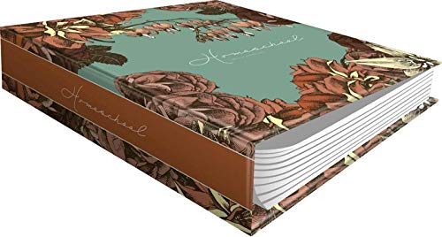 Well Planned Gal Homeschool Binder (Blush Rose) - Organizer Planner for Homeschooling Moms - Perfect for Lesson Planning, Scheduling & Record Keeping - Ideal for Home Education & Teacher Organization