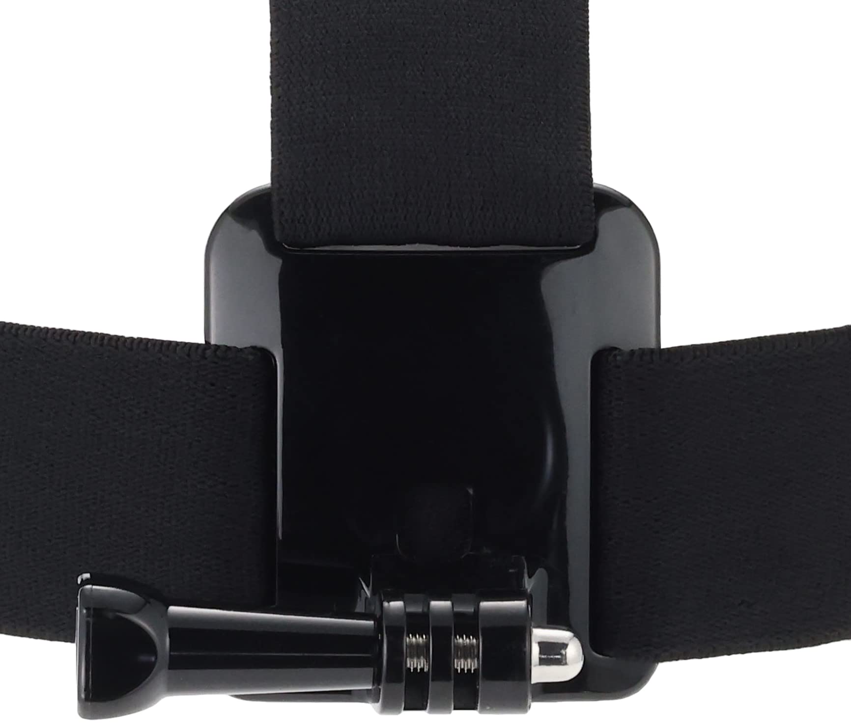 Amazon Basics Adjustable Headband Mount for GoPro Hero 11/10/9/8/7/6/5 - Secure & Comfortable Wear - Black - Perfect for Sports, Vlogging & Outdoor Adventures