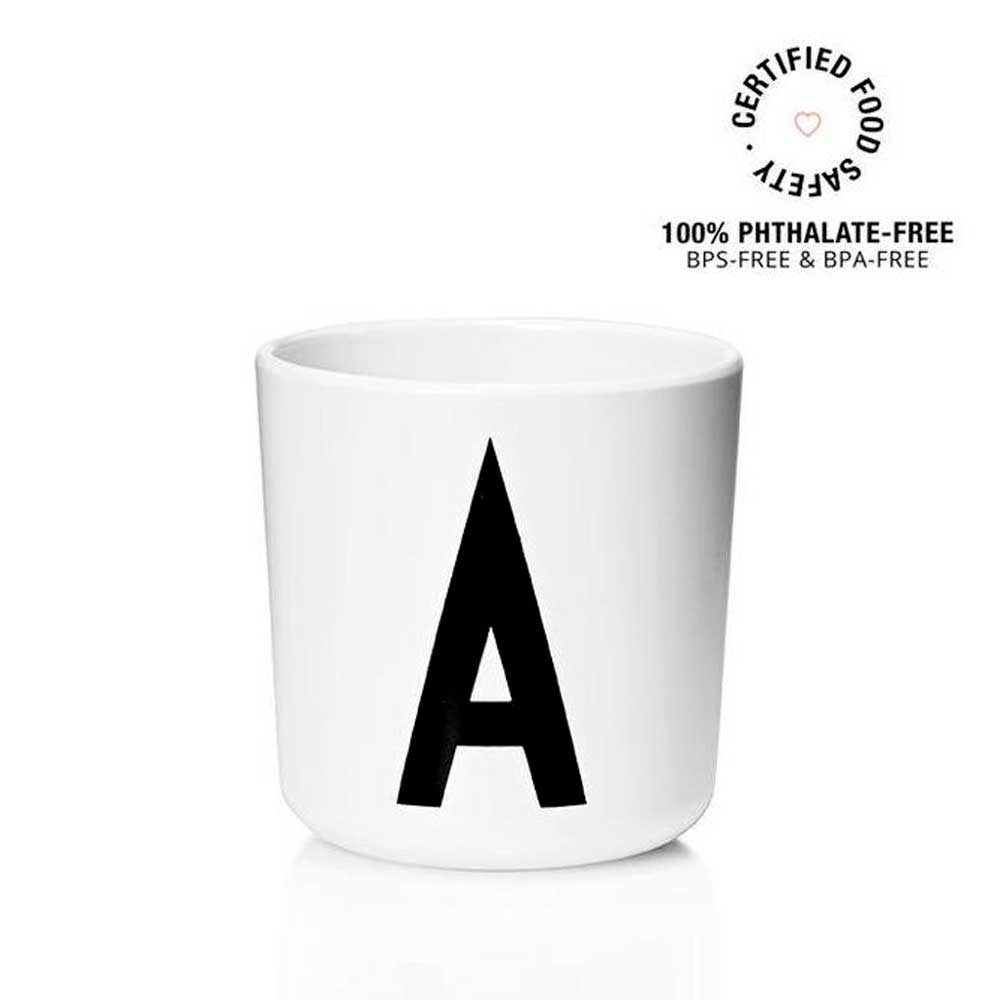DESIGN LETTERS Melamine Cup - Durable, BPA-Free Plastic Cup for Coffee, Tea & Beverages - Perfect for Home, Office, Camping & Outdoor Use