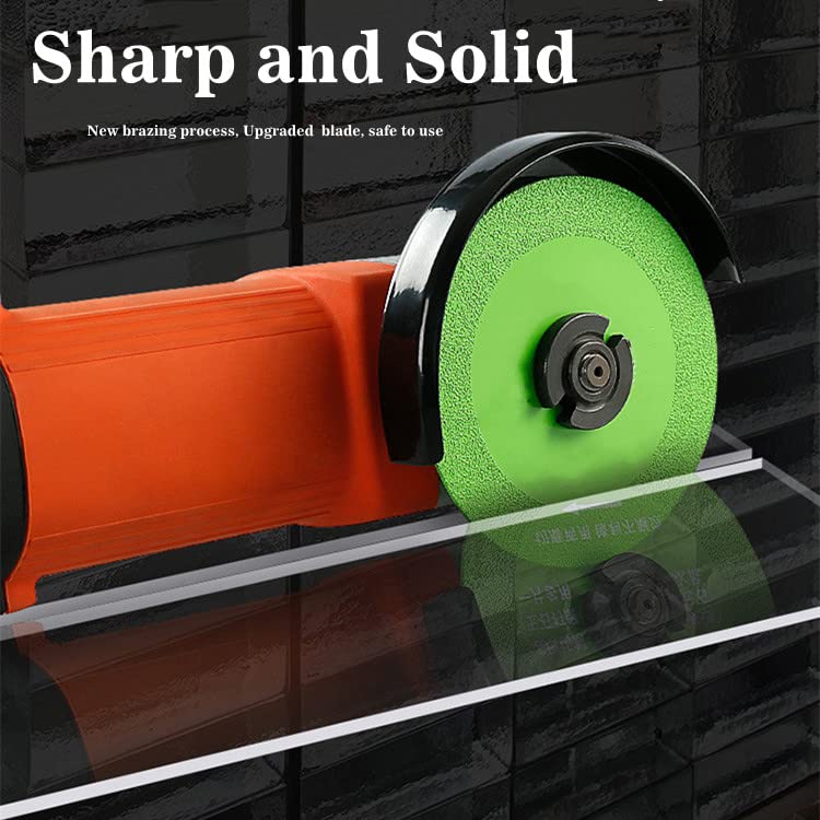 Premium Diamond Glass Cutting Disc - Ultra Thin Tile Blade for Ceramic, Porcelain, Jade & Crystal - Perfect for Lapidary, Grinding & Chambering - Ideal for DIY Projects, Jewelry Making & Home Renovations (1Pcs)