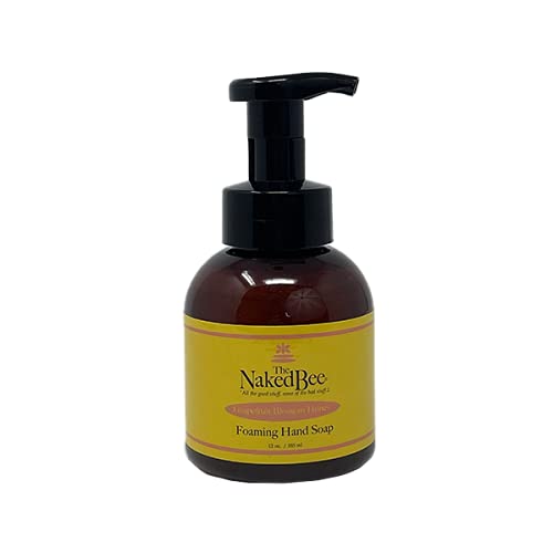 Naked Bee Hand Soap - Grapefruit Blossom Honey Scent, 12 Oz, Natural & Moisturizing - Perfect for Bathroom, Kitchen & Office Use