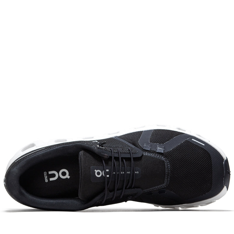 On Cloud 6 Running Shoes - Black/White - Lightweight & Cushioned for Men & Women - Perfect for Road Running, Gym Workouts & Daily Wear