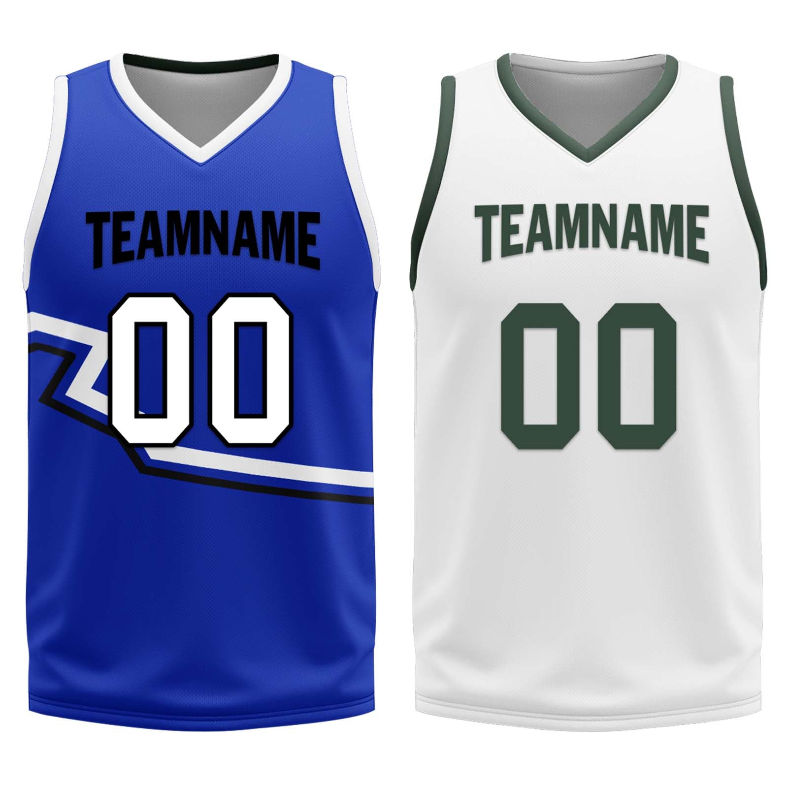 Custom Milwaukee Bucks Lake Blue & White Reversible Basketball Jersey - Personalized NBA City Edition Jersey for Men & Women - Perfect for Games, Practice, and Fan Gear BBJ01R D0610 17