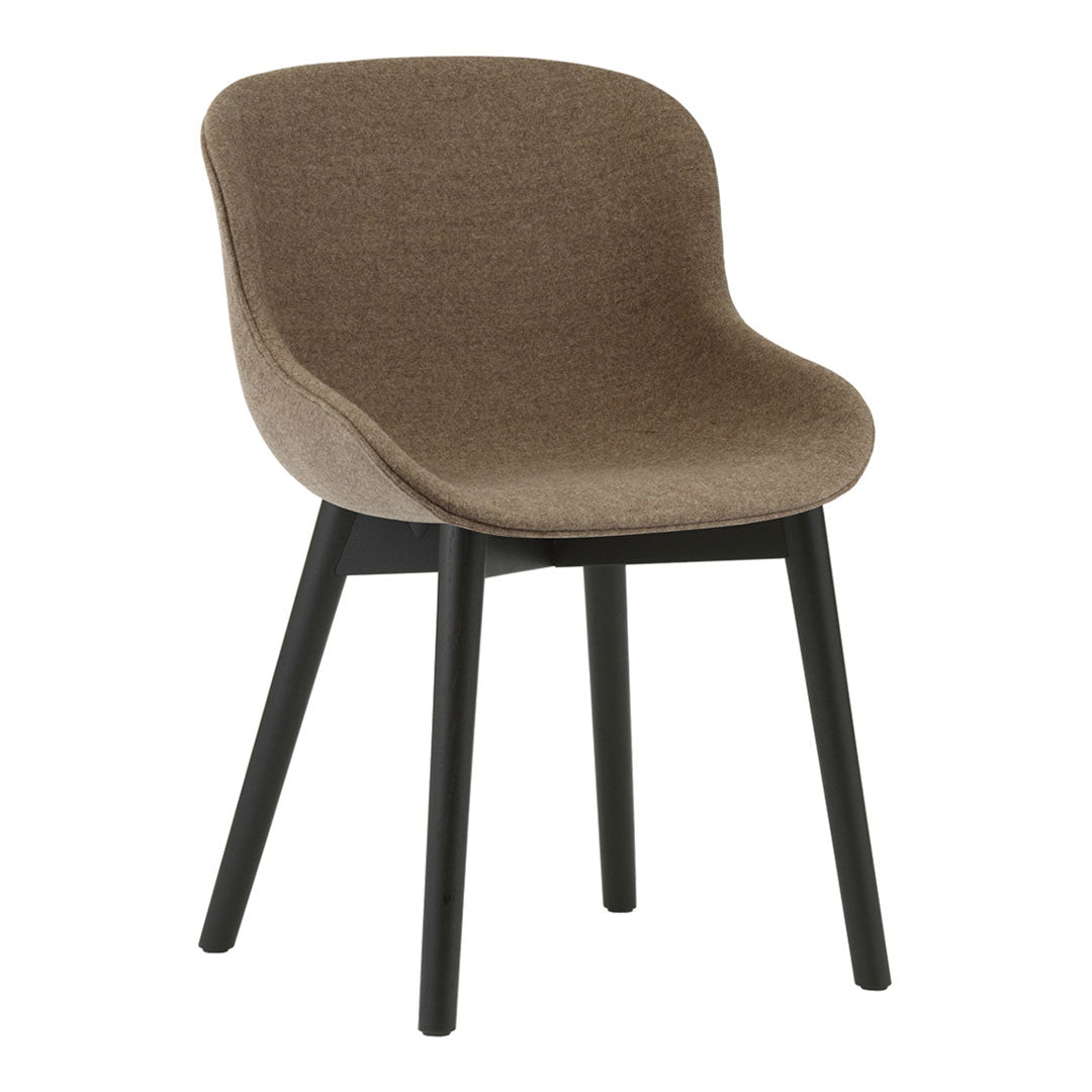 Stylish Hyg Side Chair with Wood Base & Full Upholstery - Perfect for Dining Room, Kitchen, or Home Office Seating